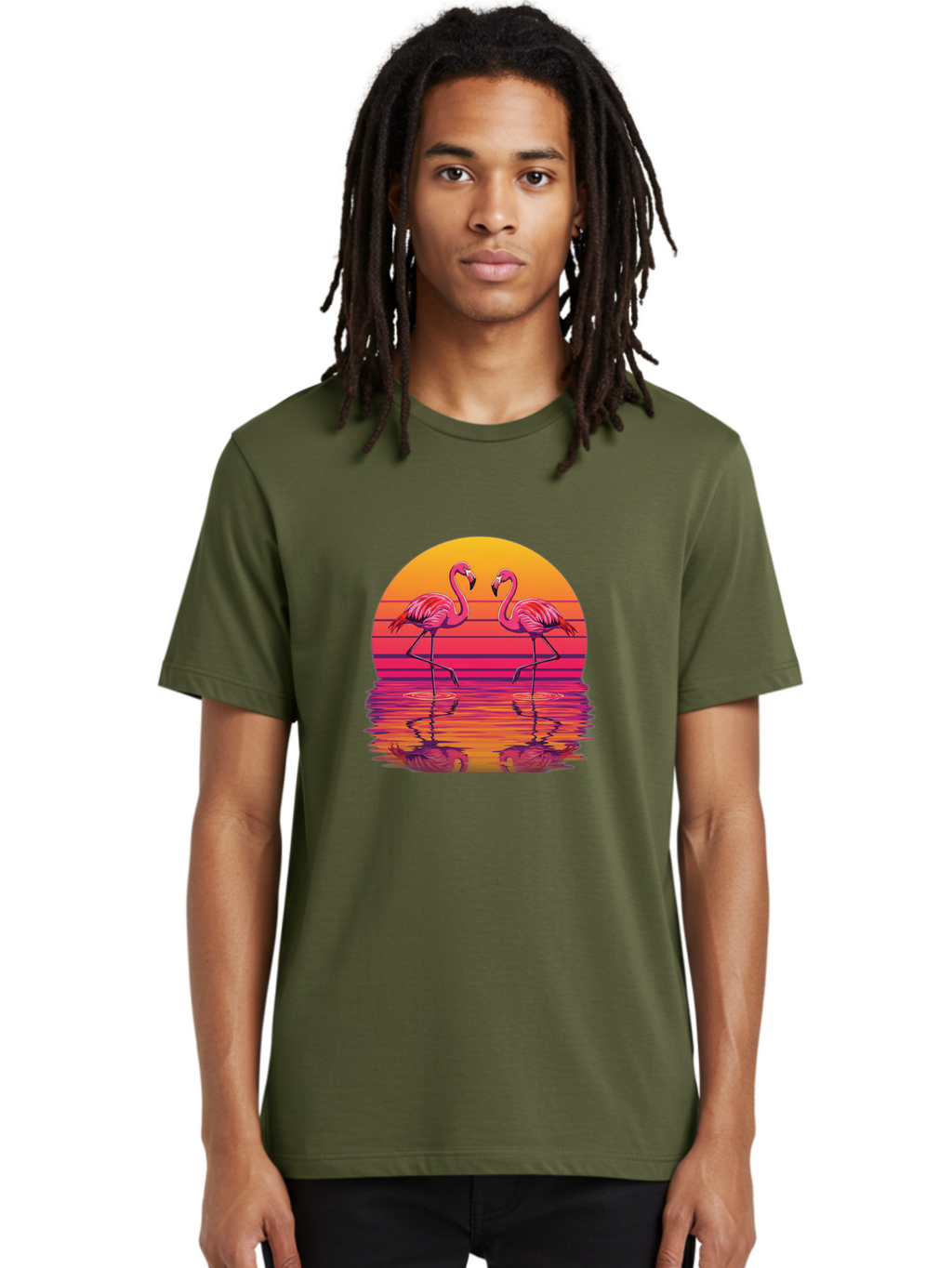 Pink-Flamingos Men'S Graphic Tee, 100% Cotton, Comfortable Casual Summer Wear, Machine Washable, Vintage Camera, Old Camera, Antique Camera, Black Camera, Classic Photography, Photography Equipment, Nostalgic Device, Film Camera, Camera Art Baj188