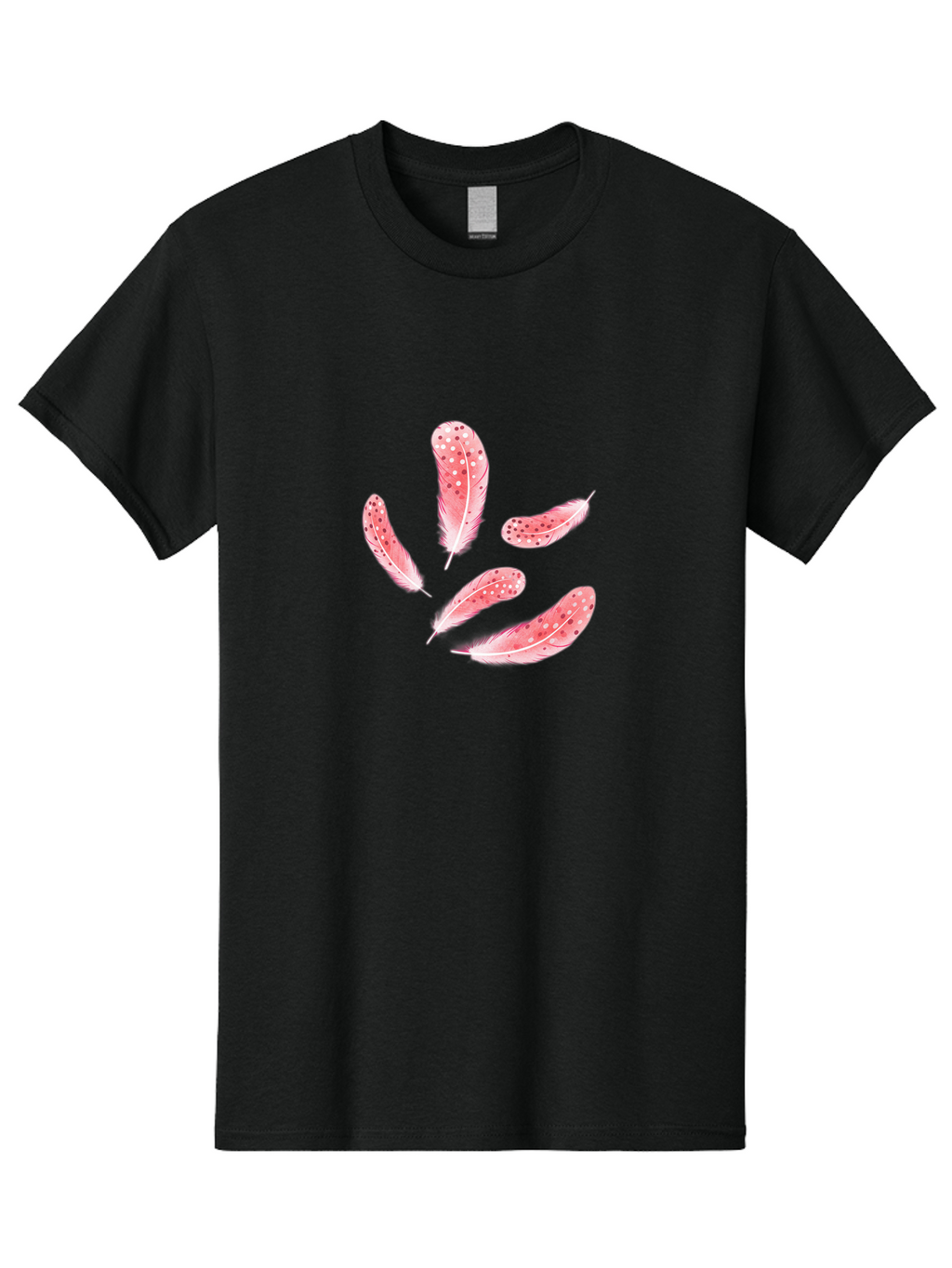 Pink-Spotted-Feathers Men'S Graphic Tee, 100% Cotton, Comfortable Casual Summer Wear, Machine Washable, Vintage Camera, Old Camera, Antique Camera, Black Camera, Classic Photography, Photography Equipment, Nostalgic Device, Film Camera, Baj196