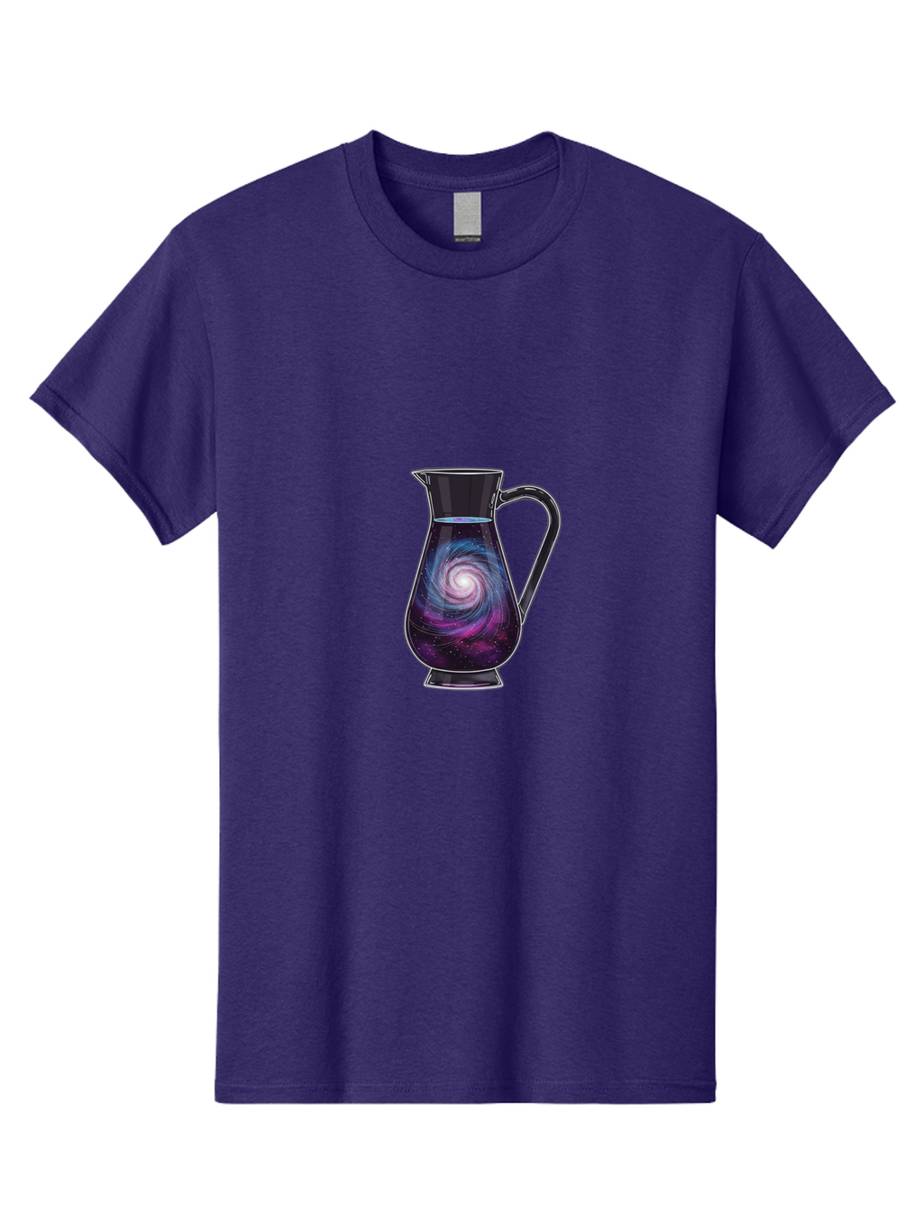 Pitcher-With-Galaxy Men'S Graphic Tee, 100% Cotton, Comfortable Casual Summer Wear, Machine Washable, Vintage Camera, Old Camera, Antique Camera, Black Camera, Classic Photography, Photography Equipment, Nostalgic Device, Film Camera, Baj198