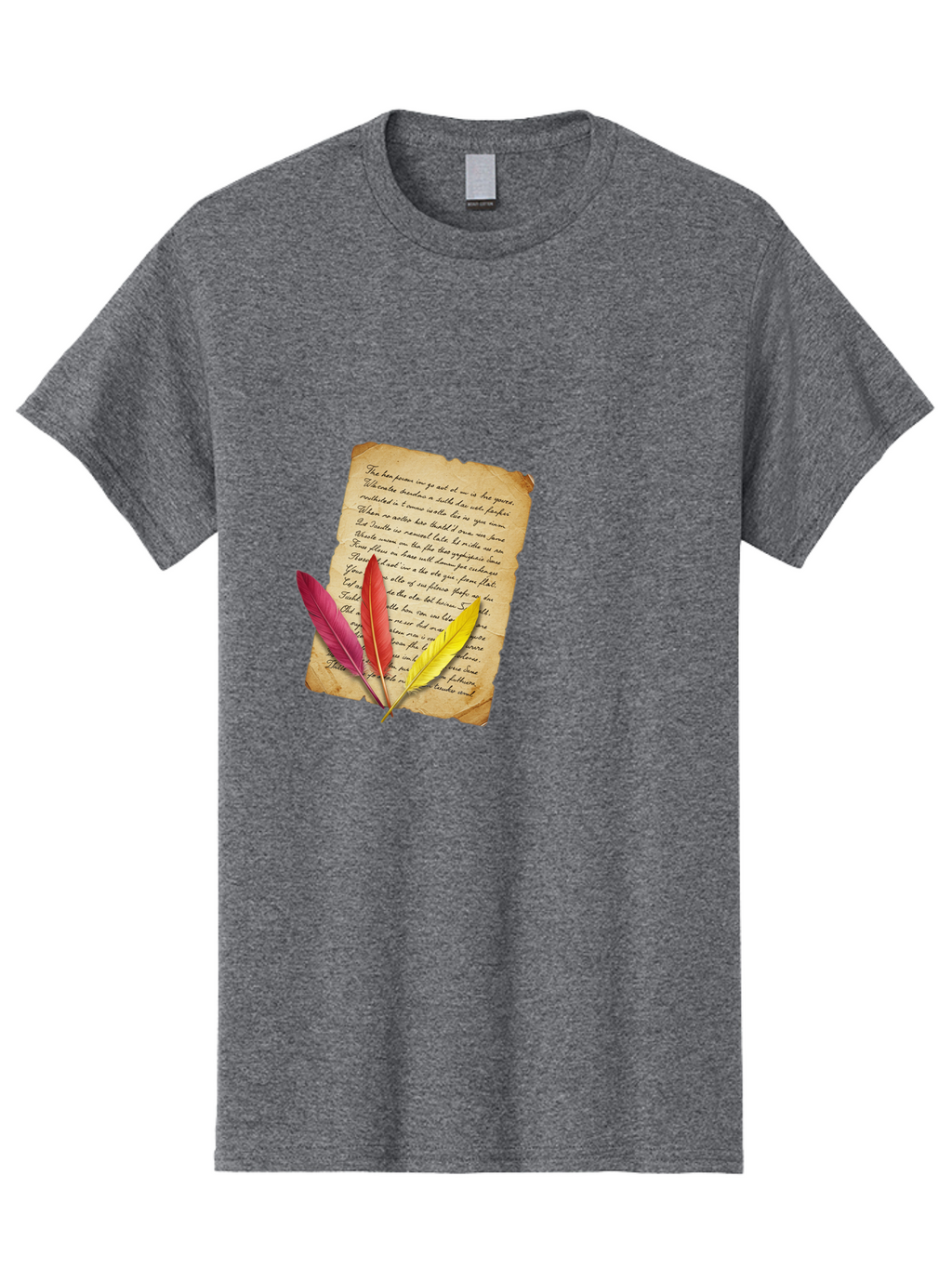 Poem-With-Feathers Men'S Graphic Tee, 100% Cotton, Comfortable Casual Summer Wear, Machine Washable, Vintage Camera, Old Camera, Antique Camera, Black Camera, Classic Photography, Photography Equipment, Nostalgic Device, Film Camera, Baj199