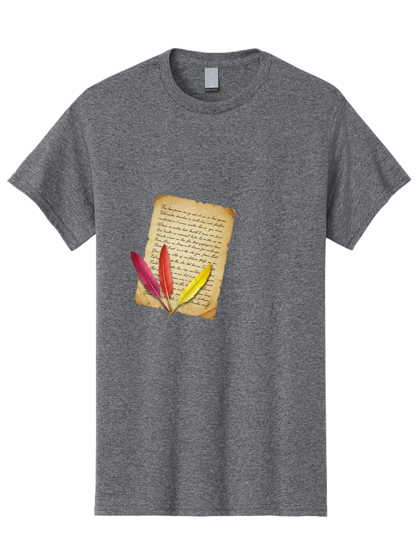 Poem-With-Feathers Men'S Graphic Tee, 100% Cotton, Comfortable Casual Summer Wear, Machine Washable, Vintage Camera, Old Camera, Antique Camera, Black Camera, Classic Photography, Photography Equipment, Nostalgic Device, Film Camera, Baj199