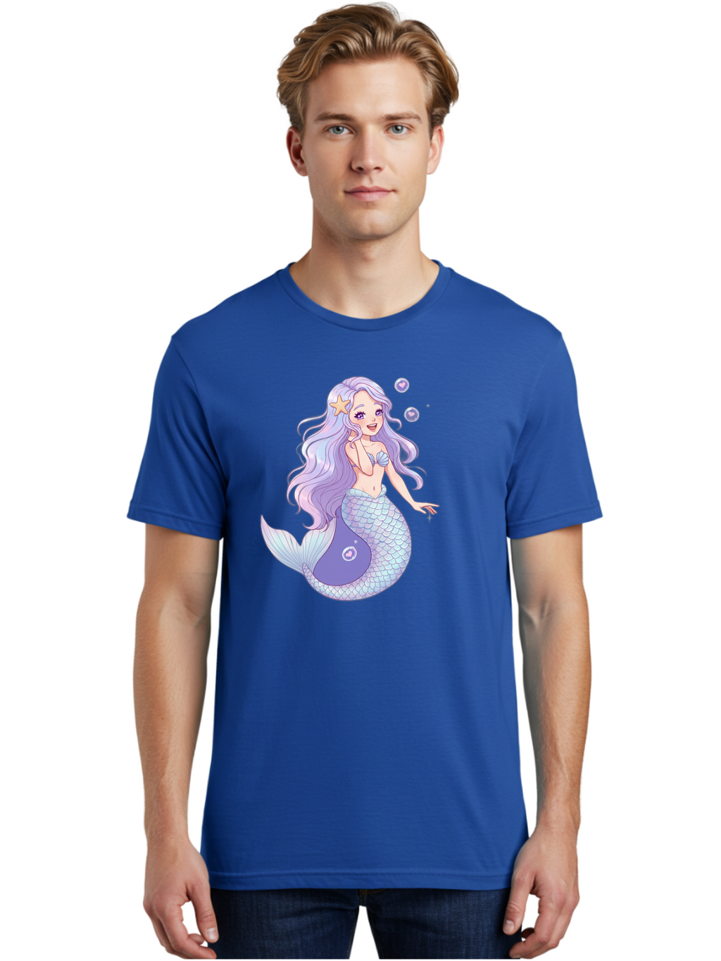 Purple-Mermaid-1 Men'S Graphic Tee, 100% Cotton, Comfortable Casual Summer Wear, Machine Washable, Vintage Camera, Old Camera, Antique Camera, Black Camera, Classic Photography, Photography Equipment, Nostalgic Device, Film Camera, Camera Art Baj203