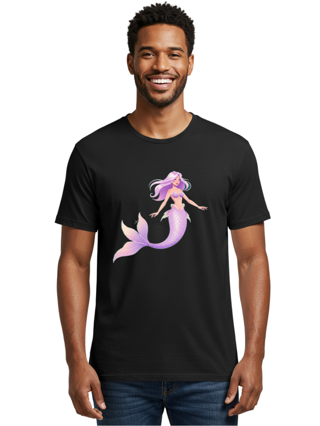 Purple-Mermaid Men'S Graphic Tee, 100% Cotton, Comfortable Casual Summer Wear, Machine Washable, Vintage Camera, Old Camera, Antique Camera, Black Camera, Classic Photography, Photography Equipment, Nostalgic Device, Film Camera, Camera Art Baj205