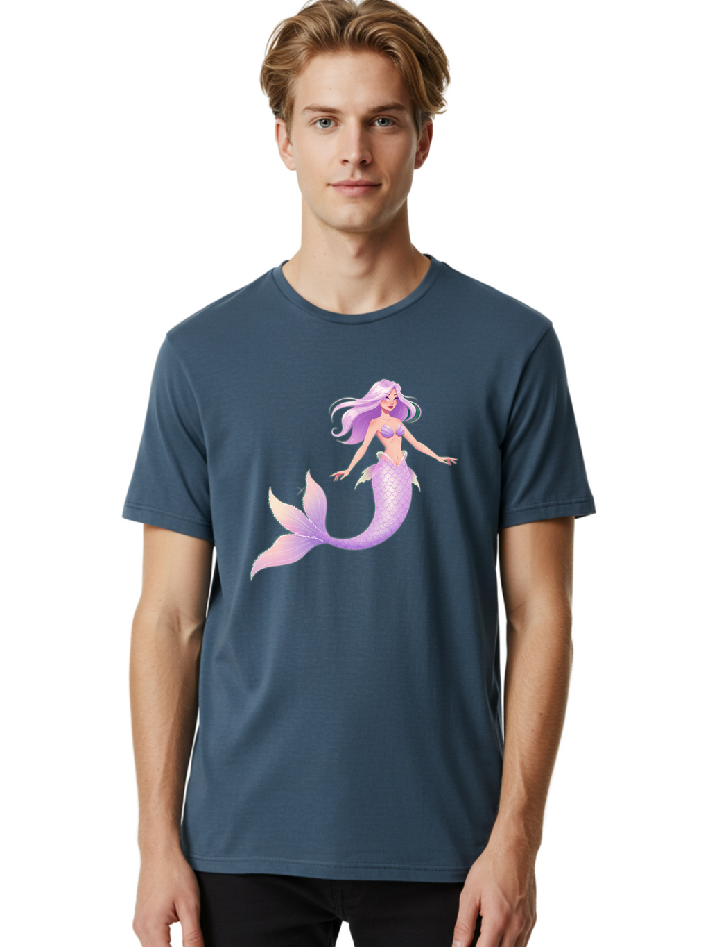 Purple-Mermaid Men'S Graphic Tee, 100% Cotton, Comfortable Casual Summer Wear, Machine Washable, Vintage Camera, Old Camera, Antique Camera, Black Camera, Classic Photography, Photography Equipment, Nostalgic Device, Film Camera, Camera Art Baj205