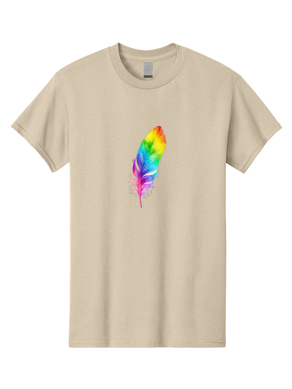 Rainbow-Feather-14 Men'S Graphic Tee, 100% Cotton, Comfortable Casual Summer Wear, Machine Washable, Vintage Camera, Old Camera, Antique Camera, Black Camera, Classic Photography, Photography Equipment, Nostalgic Device, Film Camera, Baj222