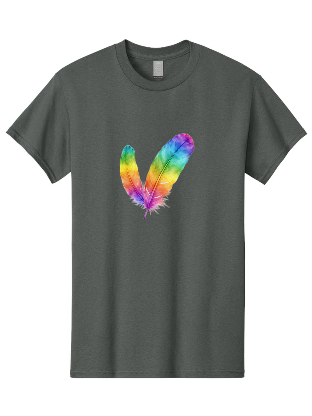 Rainbow-Feathers Men'S Graphic Tee, 100% Cotton, Comfortable Casual Summer Wear, Machine Washable, Vintage Camera, Old Camera, Antique Camera, Black Camera, Classic Photography, Photography Equipment, Nostalgic Device, Film Camera, Camera Art Baj234