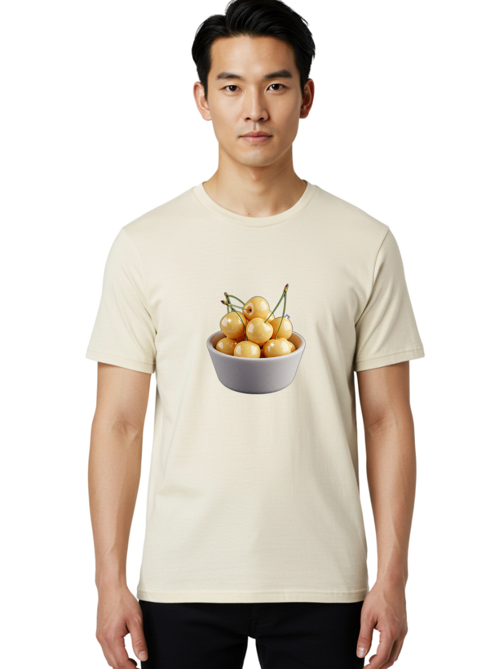 Rainier-Cherries Men'S Graphic Tee, 100% Cotton, Comfortable Casual Summer Wear, Machine Washable, Vintage Camera, Old Camera, Antique Camera, Black Camera, Classic Photography, Photography Equipment, Nostalgic Device, Film Camera, Camera Art Baj241