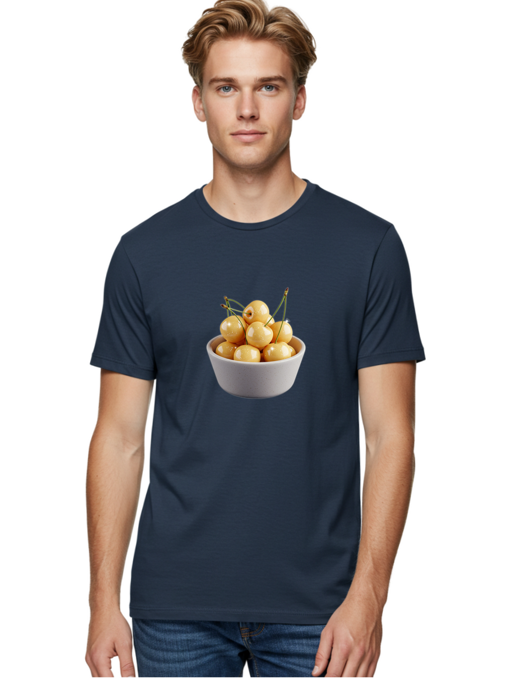 Rainier-Cherries Men'S Graphic Tee, 100% Cotton, Comfortable Casual Summer Wear, Machine Washable, Vintage Camera, Old Camera, Antique Camera, Black Camera, Classic Photography, Photography Equipment, Nostalgic Device, Film Camera, Camera Art Baj241