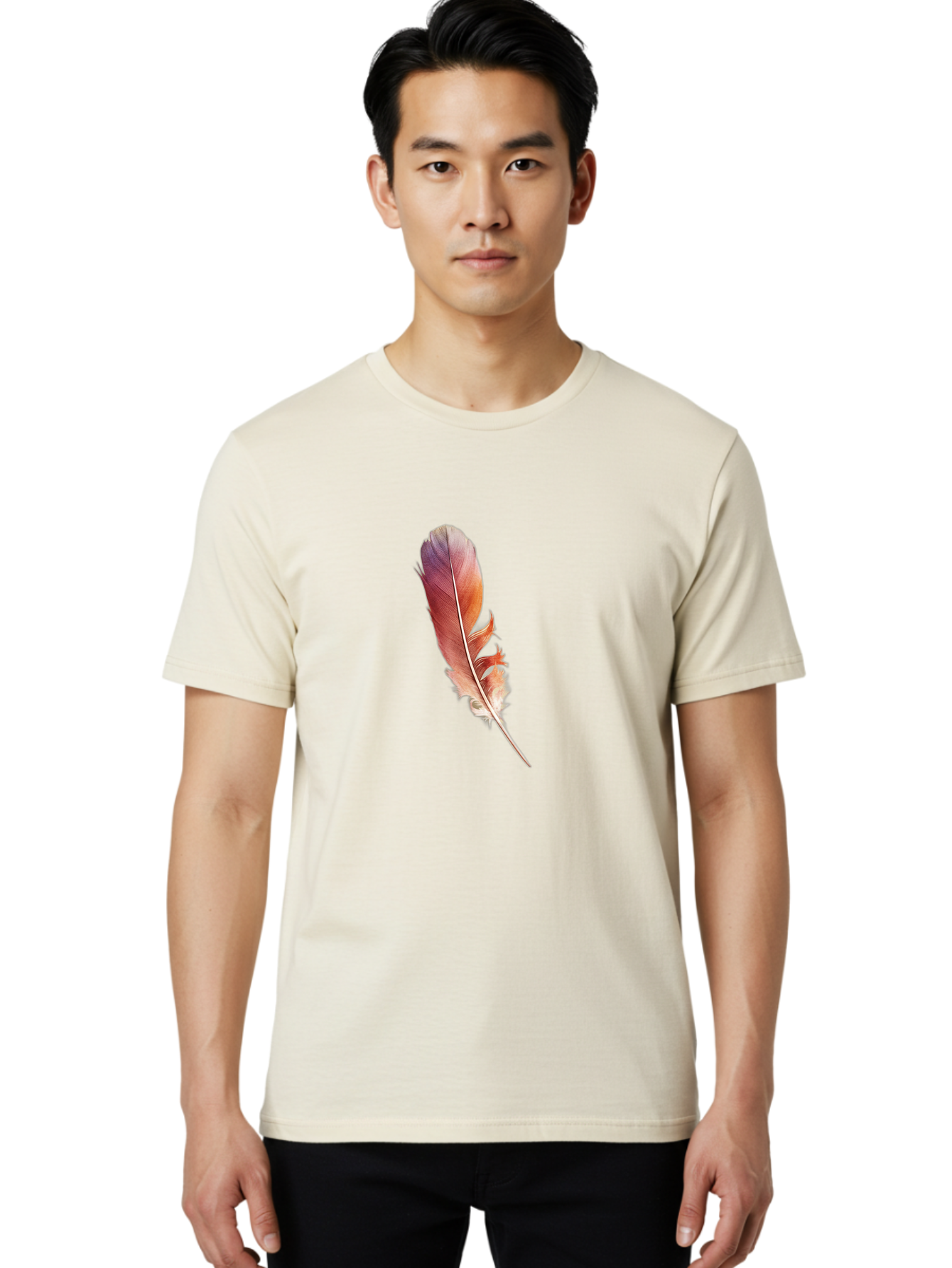 Red-Feather Men'S Graphic Tee, 100% Cotton, Comfortable Casual Summer Wear, Machine Washable, Vintage Camera, Old Camera, Antique Camera, Black Camera, Classic Photography, Photography Equipment, Nostalgic Device, Film Camera, Camera Art Baj242