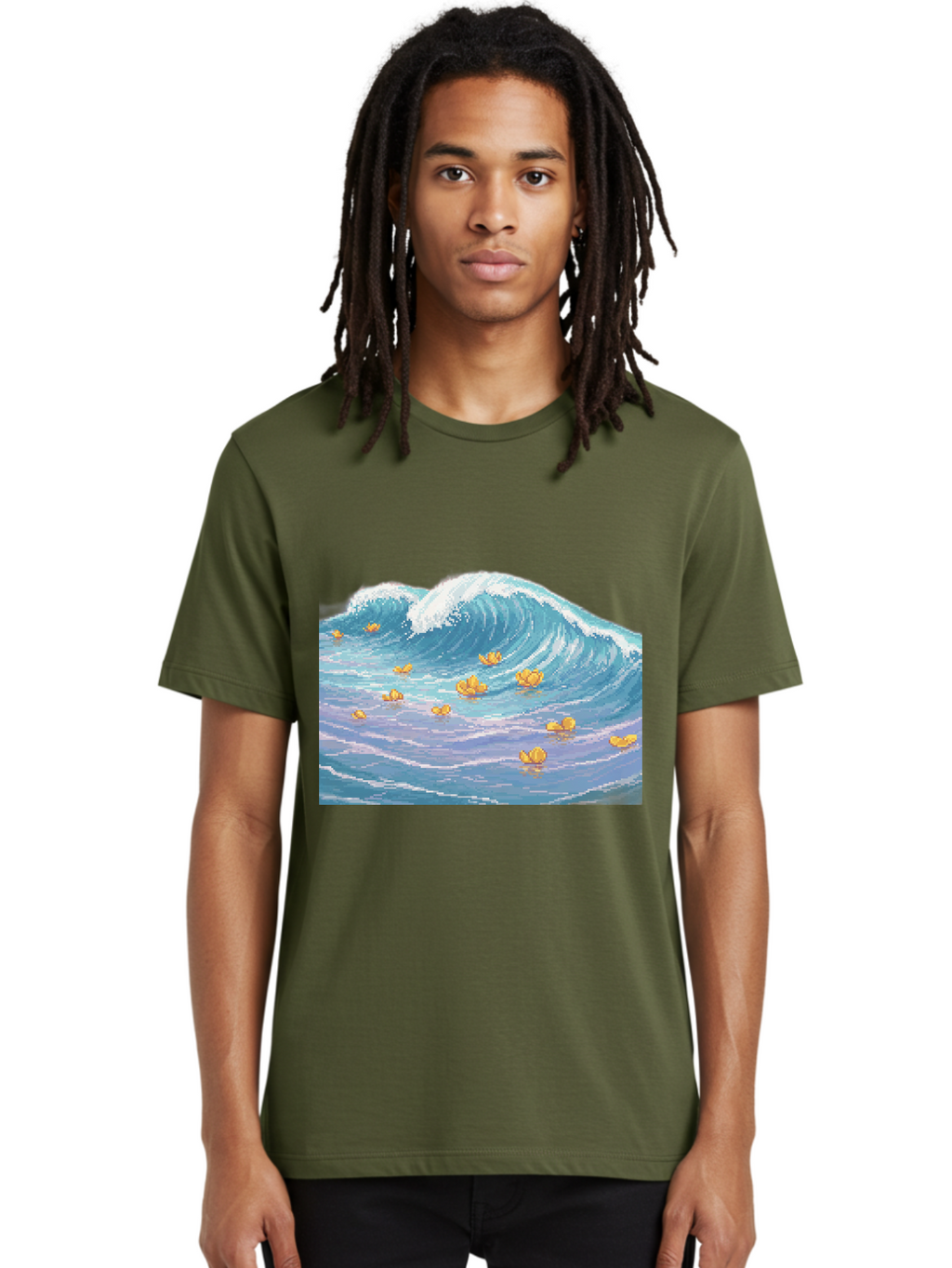 Rubber-Ducks-In-Wave Men'S Graphic Tee, 100% Cotton, Comfortable Casual Summer Wear, Machine Washable, Vintage Camera, Old Camera, Antique Camera, Black Camera, Classic Photography, Photography Equipment, Nostalgic Device, Film Camera, Baj245
