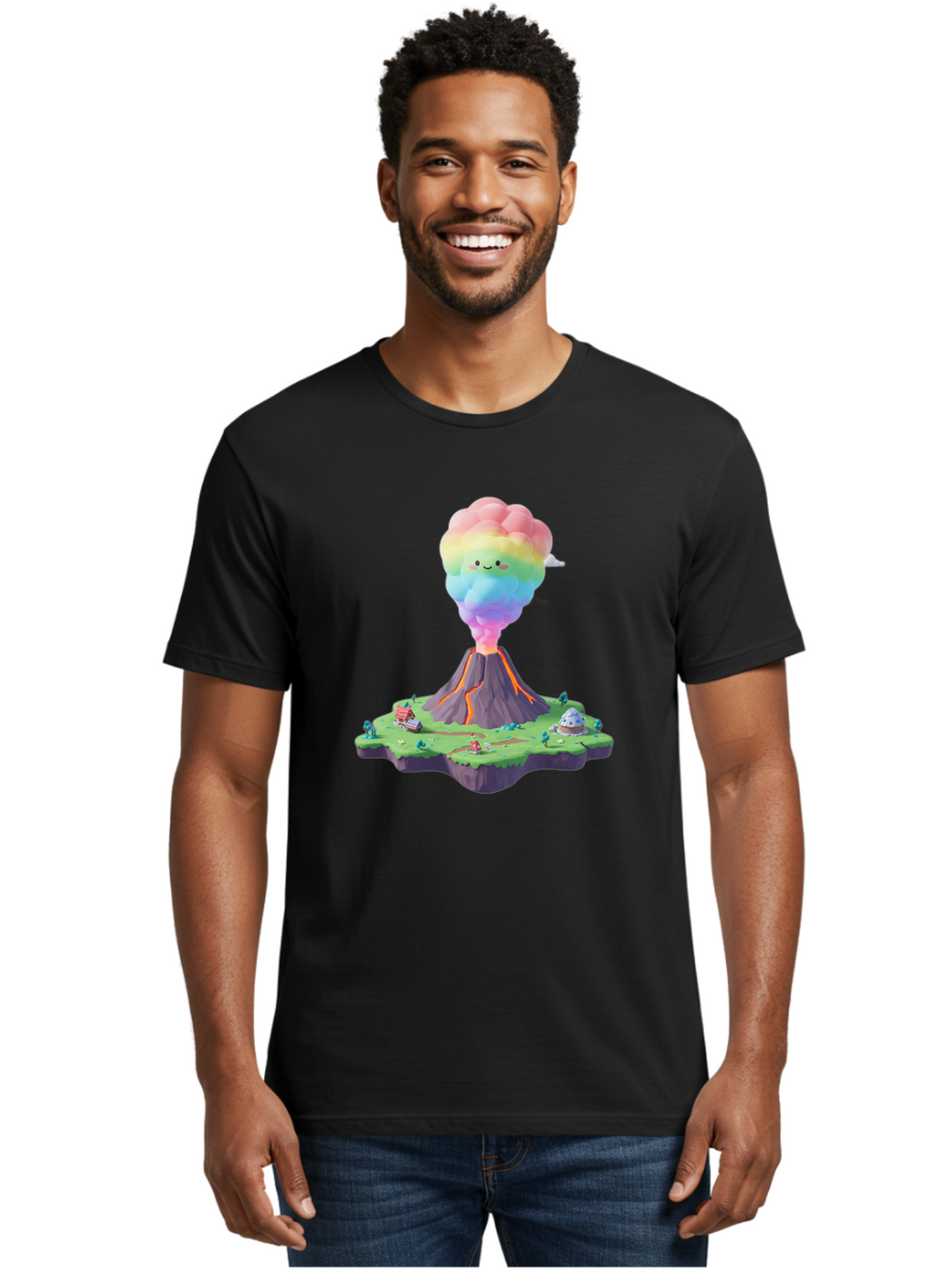 Smiling-Volcano Men'S Graphic Tee, 100% Cotton, Comfortable Casual Summer Wear, Machine Washable, Vintage Camera, Old Camera, Antique Camera, Black Camera, Classic Photography, Photography Equipment, Nostalgic Device, Film Camera, Camera Art Baj257