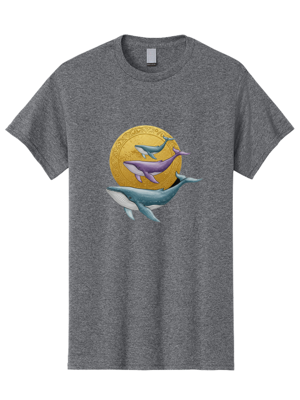 Three-Whales-1 Men'S Graphic Tee, 100% Cotton, Comfortable Casual Summer Wear, Machine Washable, Vintage Camera, Old Camera, Antique Camera, Black Camera, Classic Photography, Photography Equipment, Nostalgic Device, Film Camera, Camera Art Baj269