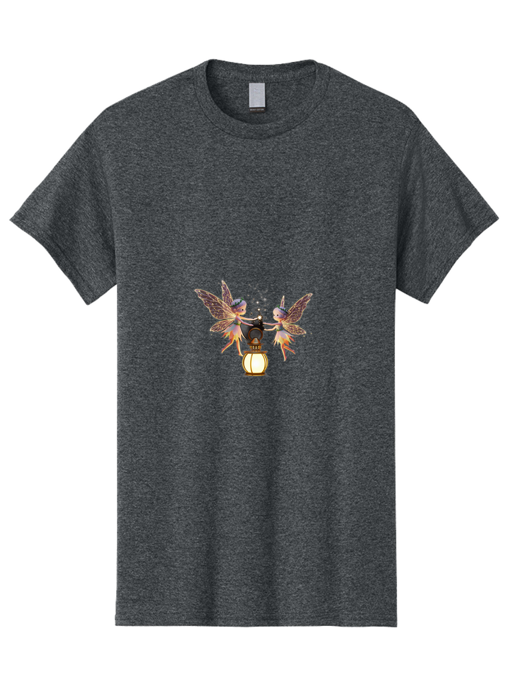 Two-Fairies-With-Lantern Men'S Graphic Tee, 100% Cotton, Comfortable Casual Summer Wear, Machine Washable, Vintage Camera, Old Camera, Antique Camera, Black Camera, Classic Photography, Photography Equipment, Nostalgic Device, Film Camera, Baj284