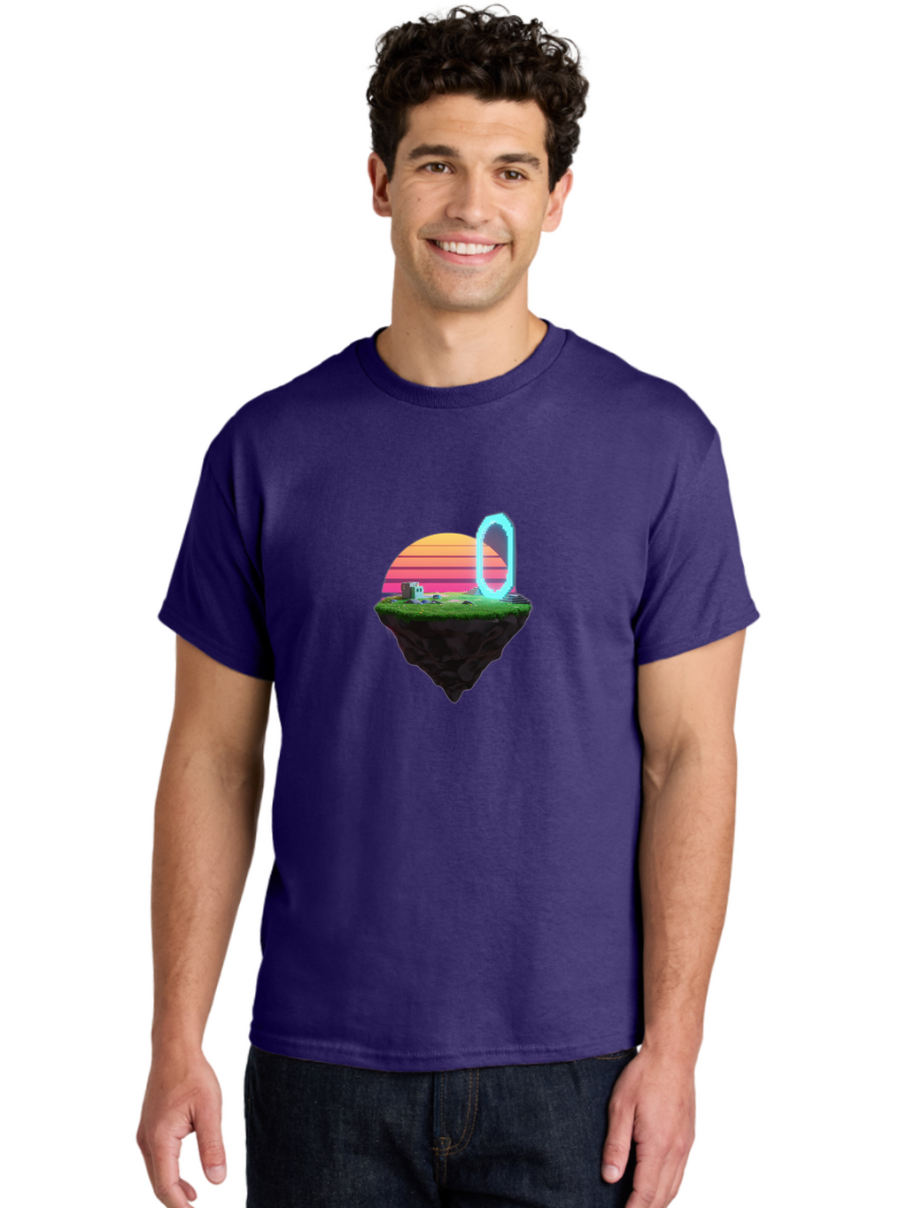 Vaporwave-Island Men'S Graphic Tee, 100% Cotton, Comfortable Casual Summer Wear, Machine Washable, Vintage Camera, Old Camera, Antique Camera, Black Camera, Classic Photography, Photography Equipment, Nostalgic Device, Film Camera, Camera Art Baj291