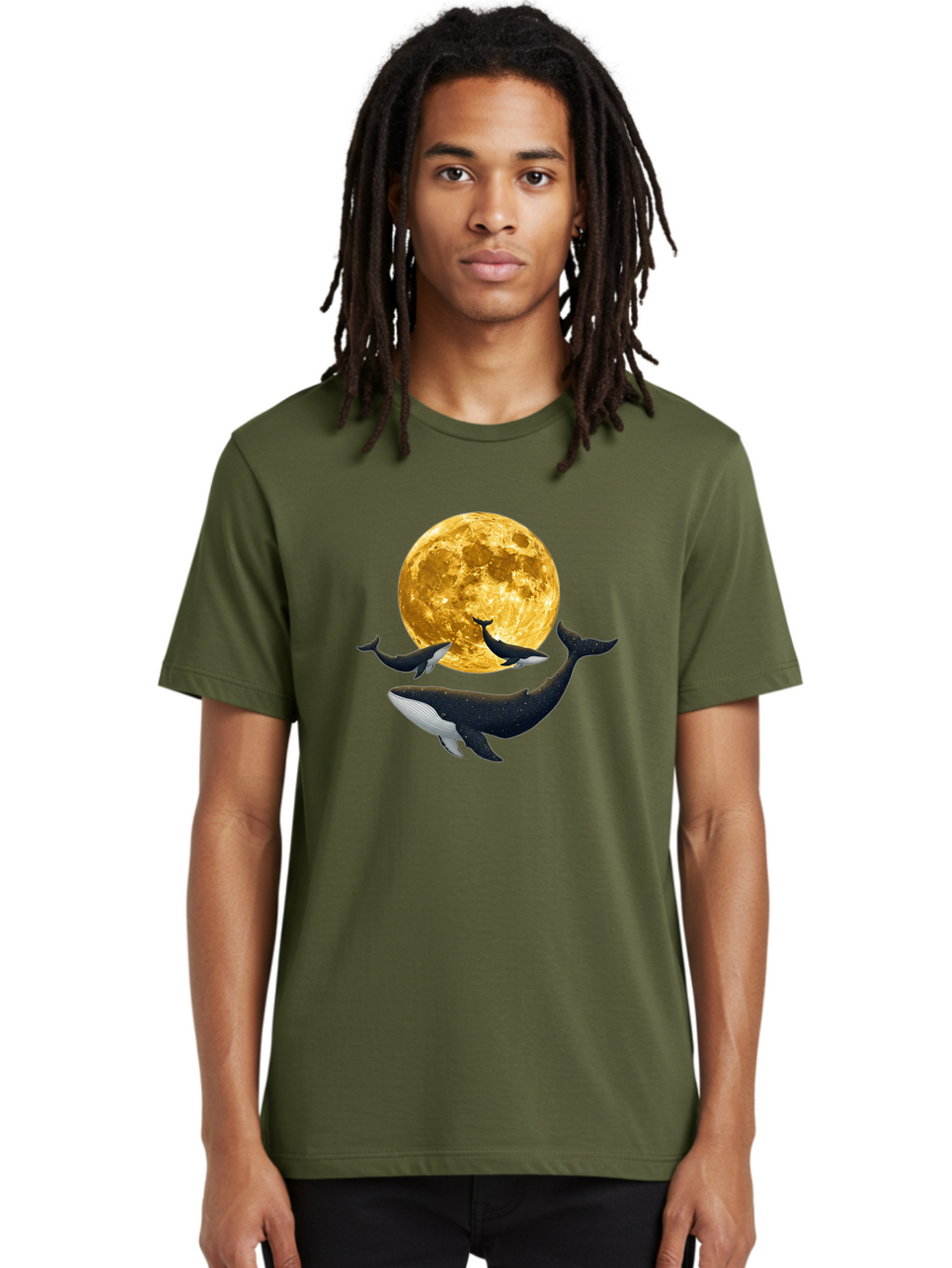 Whales-And-Moon Men'S Graphic Tee, 100% Cotton, Comfortable Casual Summer Wear, Machine Washable, Vintage Camera, Old Camera, Antique Camera, Black Camera, Classic Photography, Photography Equipment, Nostalgic Device, Film Camera, Camera Art Baj305