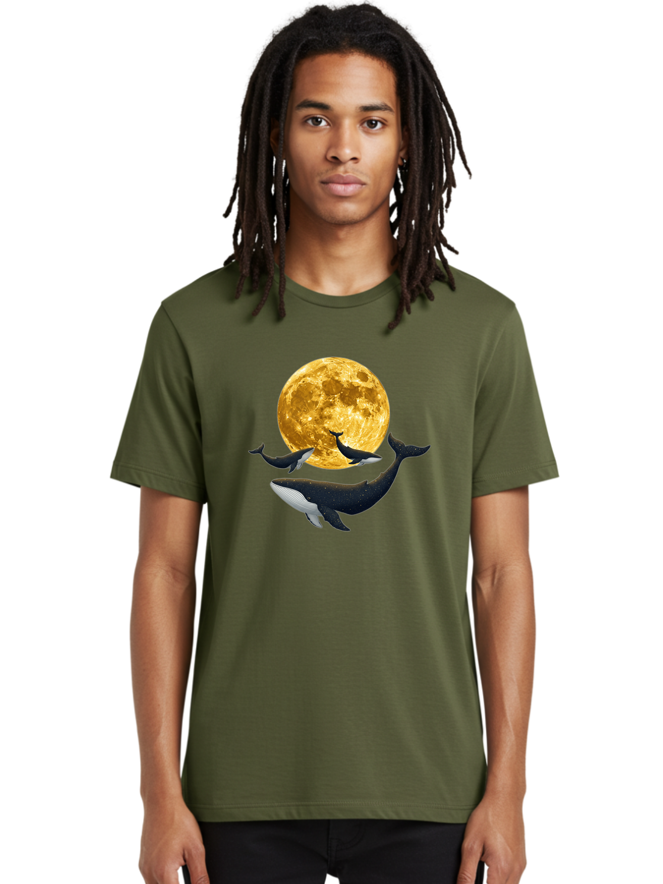 Whales-And-Moon Men'S Graphic Tee, 100% Cotton, Comfortable Casual Summer Wear, Machine Washable, Vintage Camera, Old Camera, Antique Camera, Black Camera, Classic Photography, Photography Equipment, Nostalgic Device, Film Camera, Camera Art Baj305