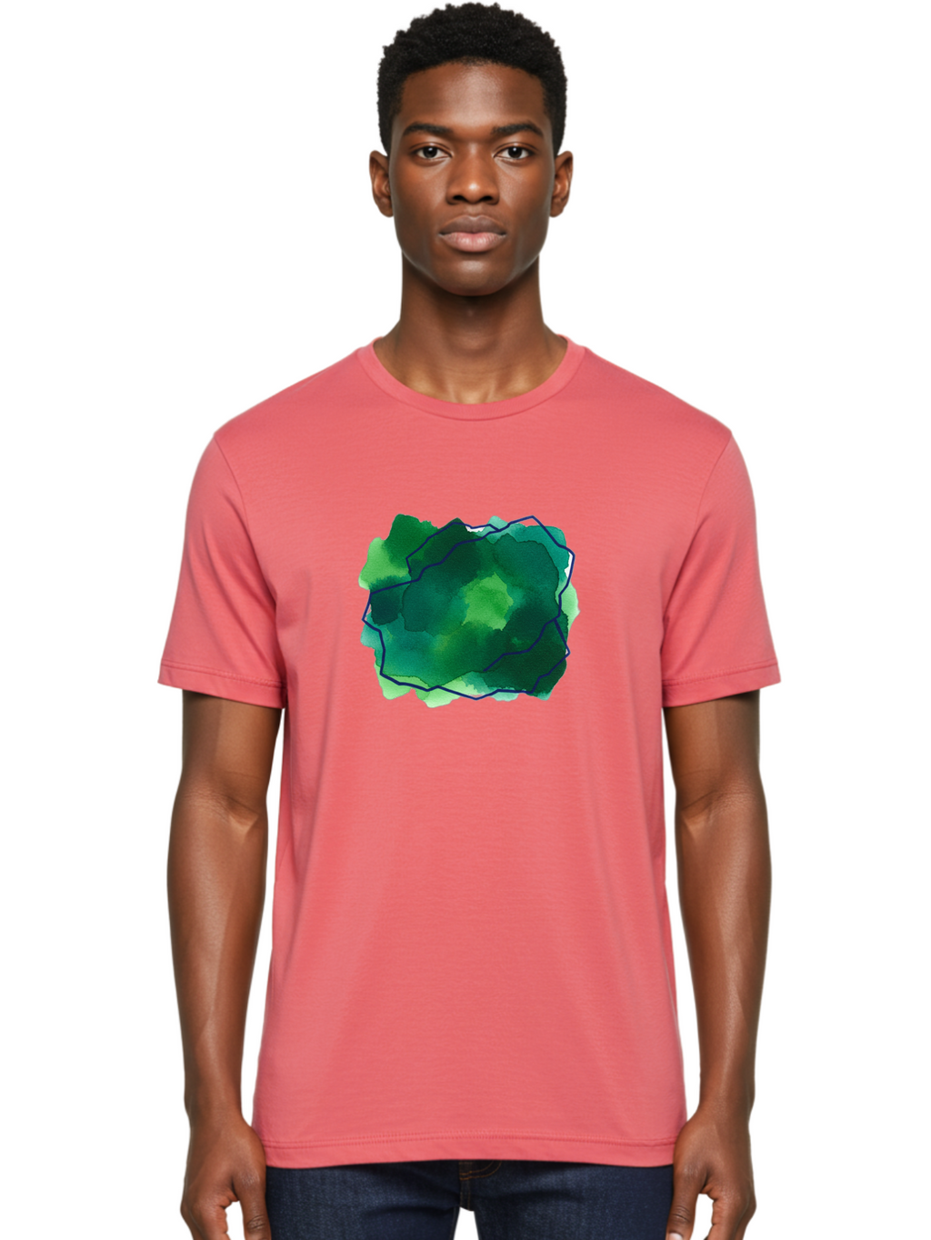 Abstract-Watercolor-Shape Men'S Graphic Tee, 100% Cotton, Comfortable Casual Summer Wear, Machine Washable, Vintage Camera, Old Camera, Antique Camera, Black Camera, Classic Photography, Photography Equipment, Nostalgic Device, Film Camera, Baj320