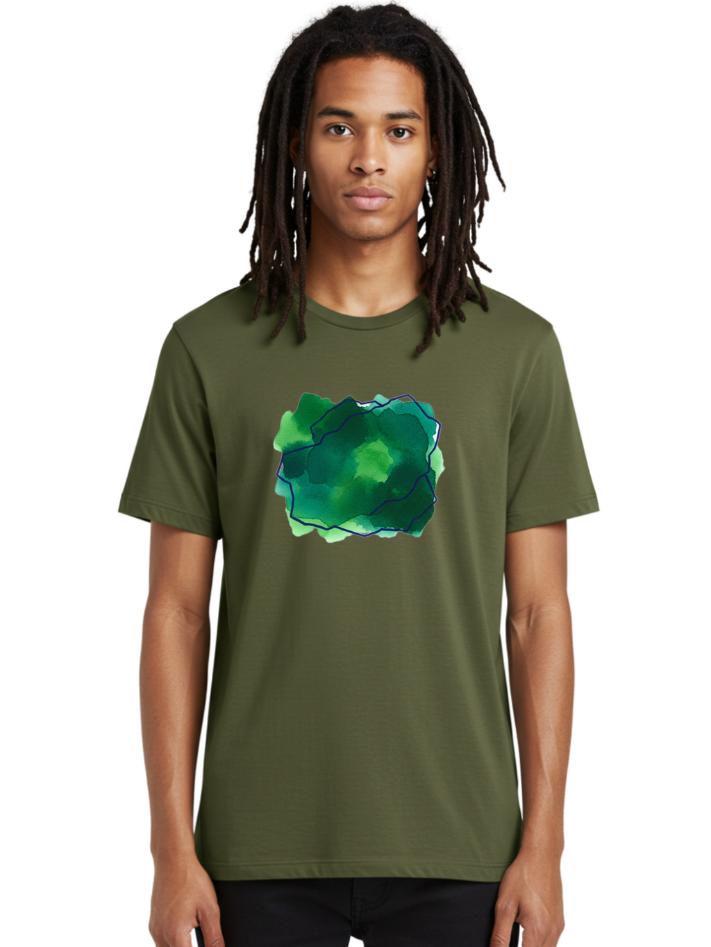 Abstract-Watercolor-Shape Men'S Graphic Tee, 100% Cotton, Comfortable Casual Summer Wear, Machine Washable, Vintage Camera, Old Camera, Antique Camera, Black Camera, Classic Photography, Photography Equipment, Nostalgic Device, Film Camera, Baj320
