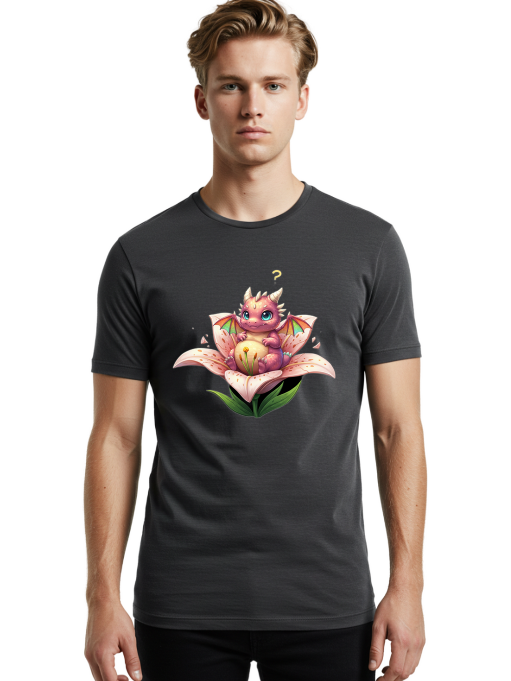 Baby-Dragon-On-Lily Men'S Graphic Tee, 100% Cotton, Comfortable Casual Summer Wear, Machine Washable, Vintage Camera, Old Camera, Antique Camera, Black Camera, Classic Photography, Photography Equipment, Nostalgic Device, Film Camera, Baj325