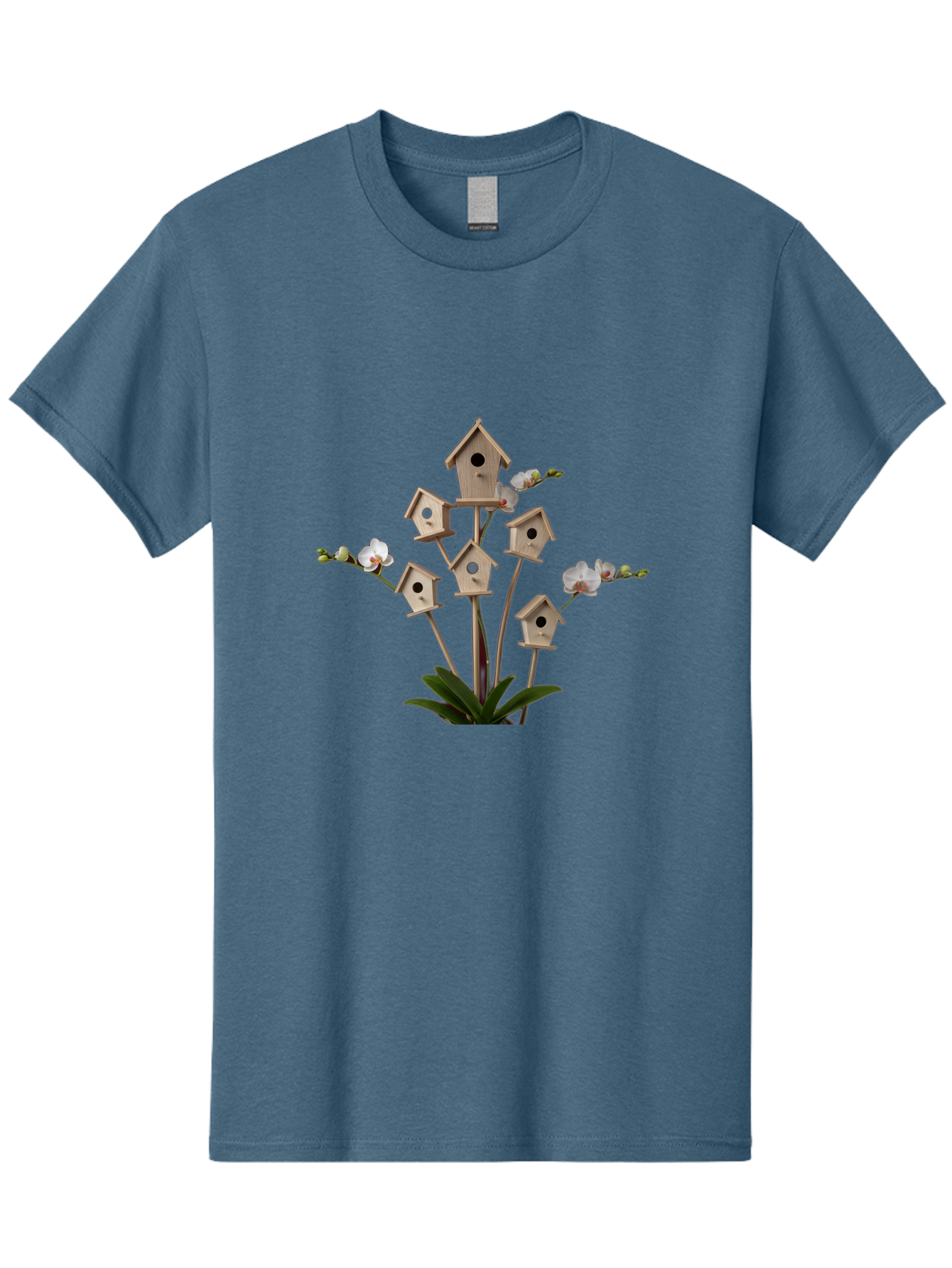 Birdhouse-Bouquet Men'S Graphic Tee, 100% Cotton, Comfortable Casual Summer Wear, Machine Washable, Vintage Camera, Old Camera, Antique Camera, Black Camera, Classic Photography, Photography Equipment, Nostalgic Device, Film Camera, Camera Art Baj327