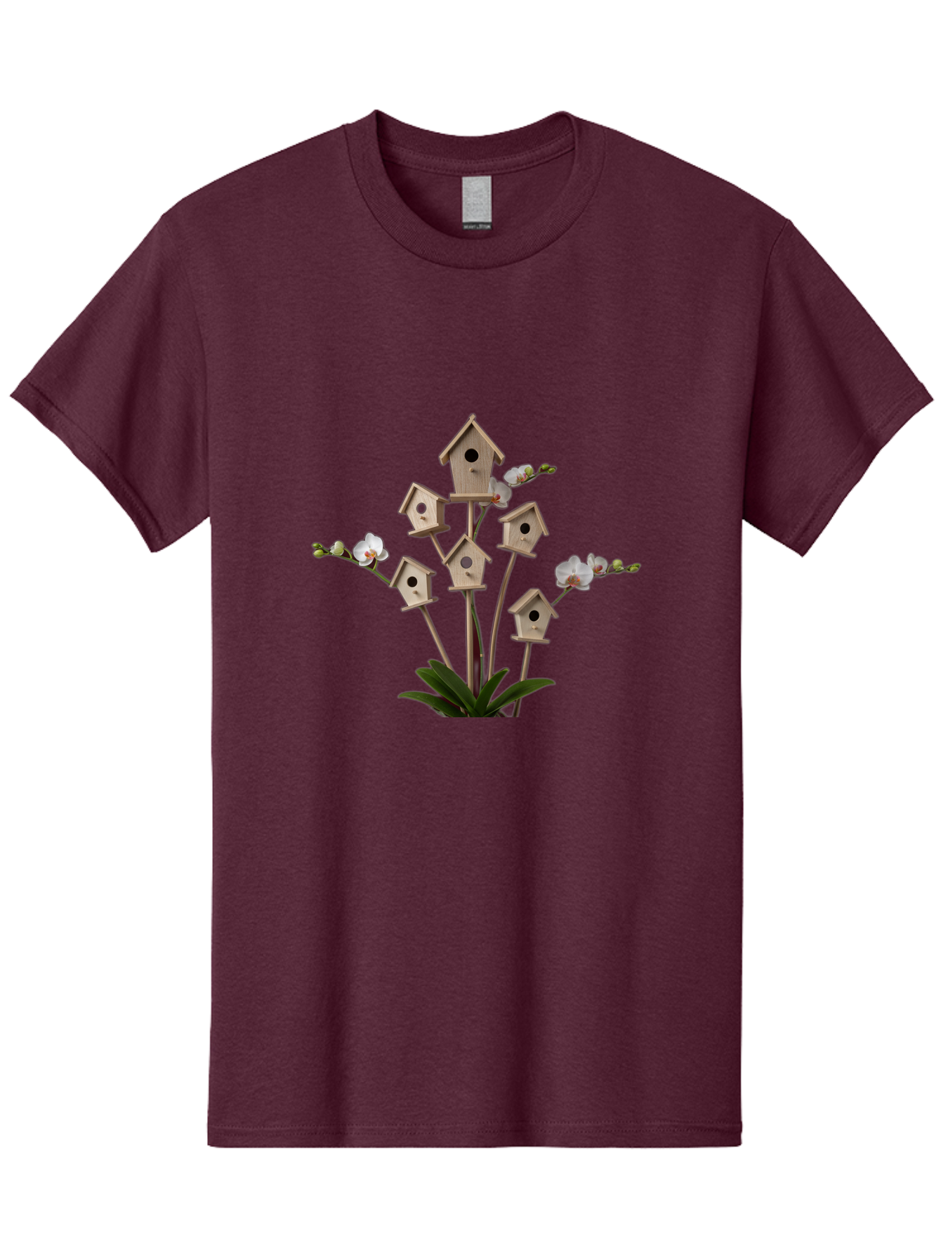 Birdhouse-Bouquet Men'S Graphic Tee, 100% Cotton, Comfortable Casual Summer Wear, Machine Washable, Vintage Camera, Old Camera, Antique Camera, Black Camera, Classic Photography, Photography Equipment, Nostalgic Device, Film Camera, Camera Art Baj327