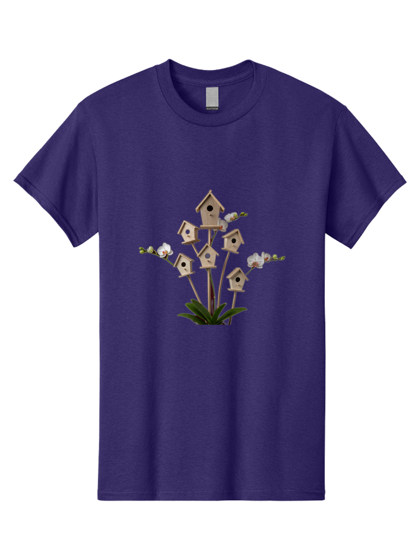 Birdhouse-Bouquet Men'S Graphic Tee, 100% Cotton, Comfortable Casual Summer Wear, Machine Washable, Vintage Camera, Old Camera, Antique Camera, Black Camera, Classic Photography, Photography Equipment, Nostalgic Device, Film Camera, Camera Art Baj327