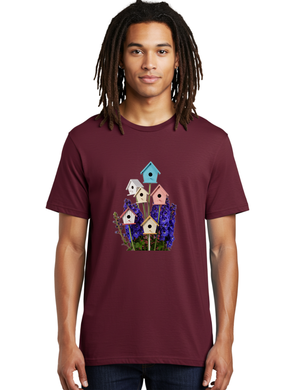 Birdhouses-1 Men'S Graphic Tee, 100% Cotton, Comfortable Casual Summer Wear, Machine Washable, Vintage Camera, Old Camera, Antique Camera, Black Camera, Classic Photography, Photography Equipment, Nostalgic Device, Film Camera, Camera Art Baj329