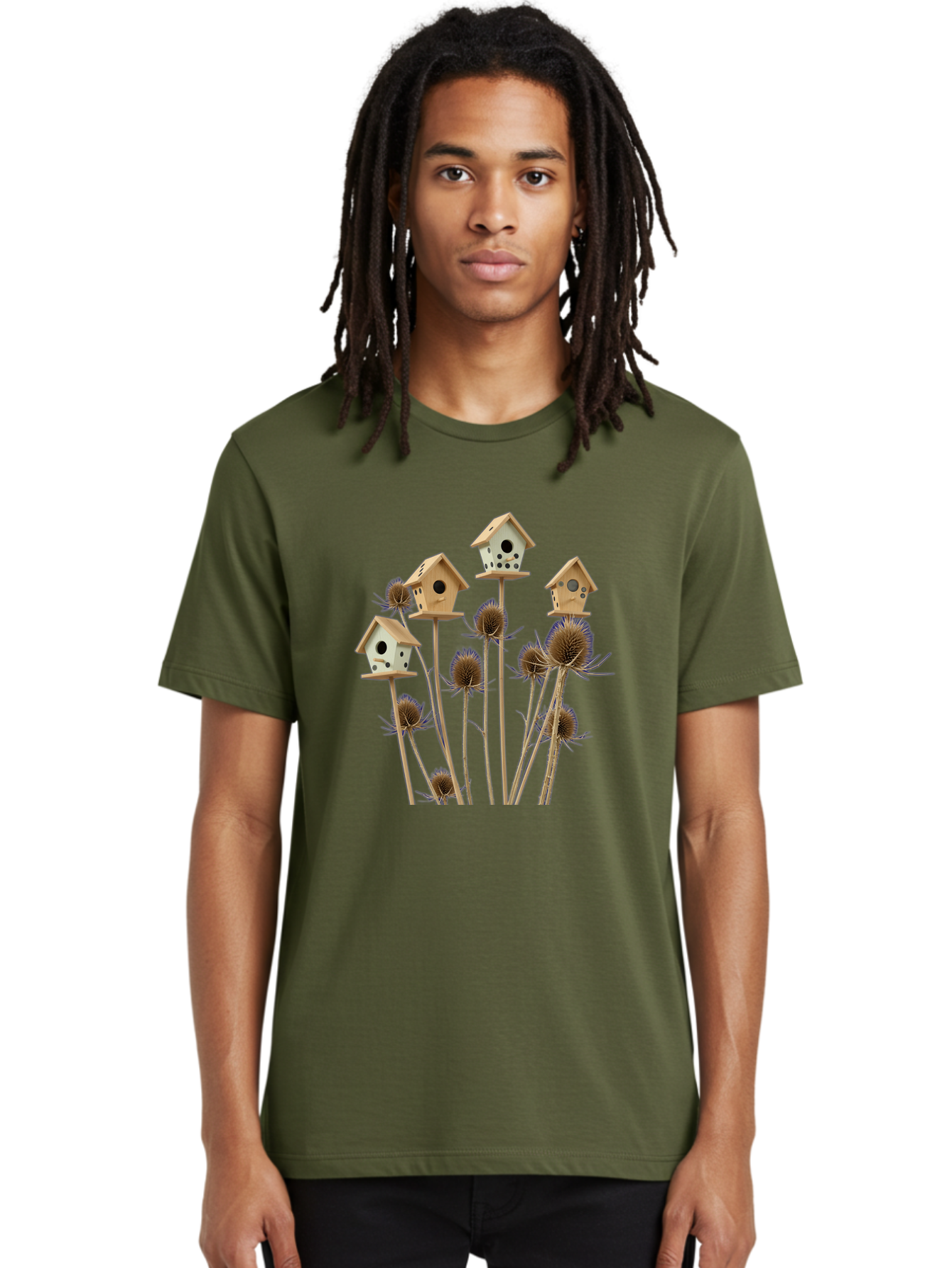 Birdhouses-On-Thistles Men'S Graphic Tee, 100% Cotton, Comfortable Casual Summer Wear, Machine Washable, Vintage Camera, Old Camera, Antique Camera, Black Camera, Classic Photography, Photography Equipment, Nostalgic Device, Film Camera, Baj330