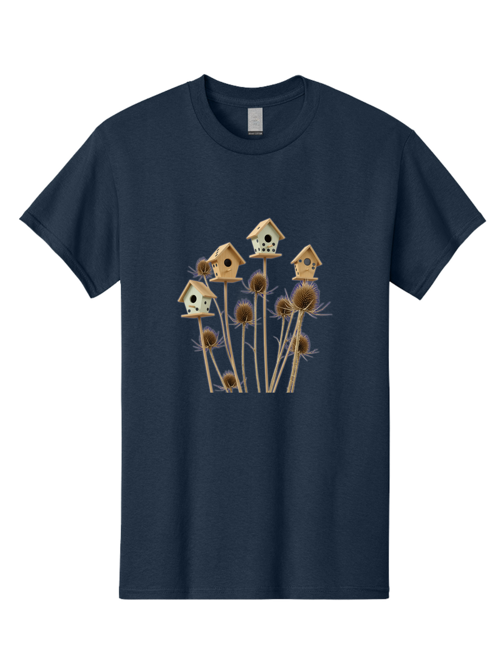 Birdhouses-On-Thistles Men'S Graphic Tee, 100% Cotton, Comfortable Casual Summer Wear, Machine Washable, Vintage Camera, Old Camera, Antique Camera, Black Camera, Classic Photography, Photography Equipment, Nostalgic Device, Film Camera, Baj330
