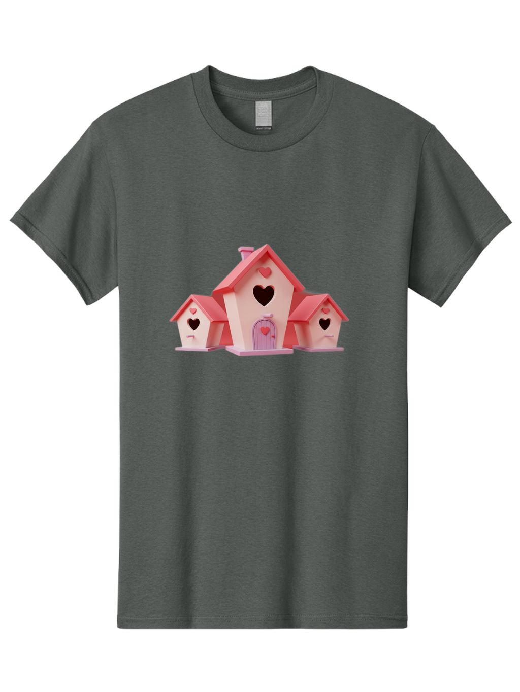 Birdhouses-With-Hearts Men'S Graphic Tee, 100% Cotton, Comfortable Casual Summer Wear, Machine Washable, Vintage Camera, Old Camera, Antique Camera, Black Camera, Classic Photography, Photography Equipment, Nostalgic Device, Film Camera, Baj331