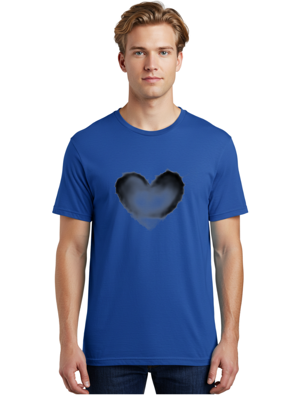Black-Heart Men'S Graphic Tee, 100% Cotton, Comfortable Casual Summer Wear, Machine Washable, Vintage Camera, Old Camera, Antique Camera, Black Camera, Classic Photography, Photography Equipment, Nostalgic Device, Film Camera, Camera Art Baj333