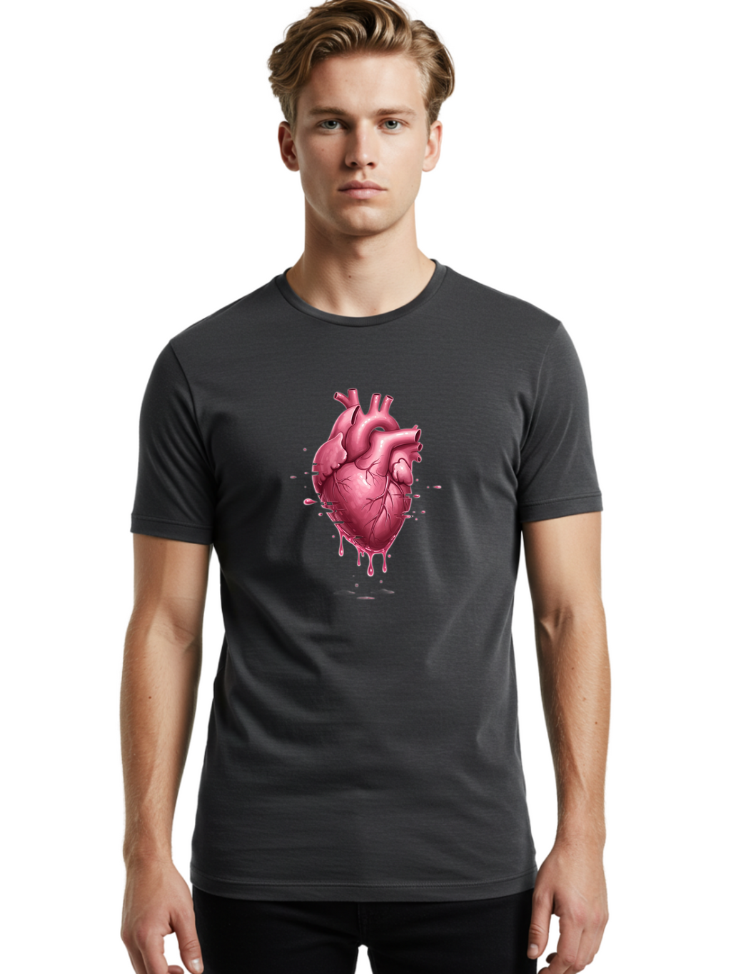 Bleeding-Heart Men'S Graphic Tee, 100% Cotton, Comfortable Casual Summer Wear, Machine Washable, Vintage Camera, Old Camera, Antique Camera, Black Camera, Classic Photography, Photography Equipment, Nostalgic Device, Film Camera, Camera Art Baj334
