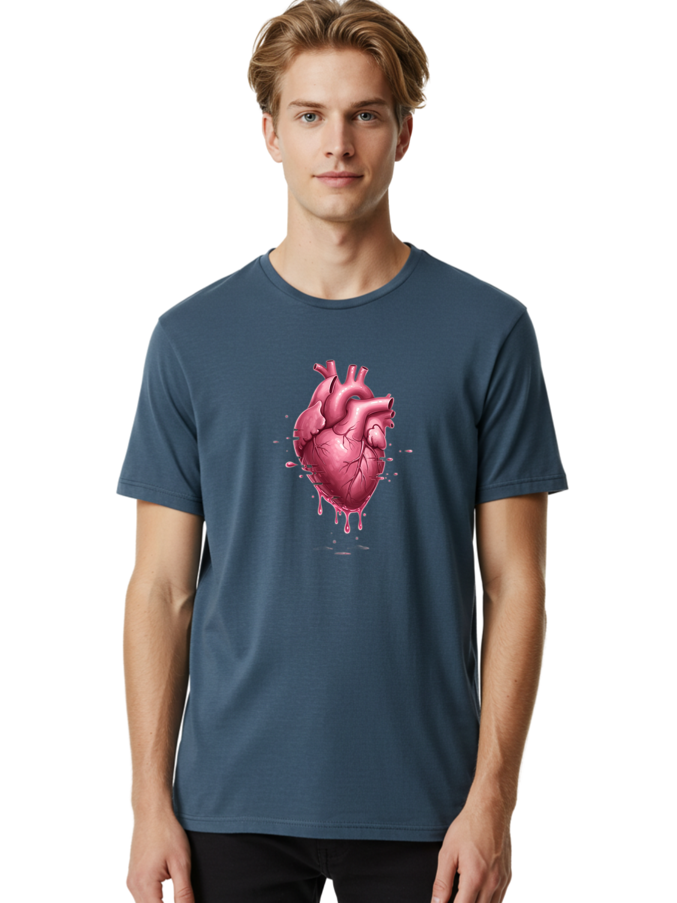 Bleeding-Heart Men'S Graphic Tee, 100% Cotton, Comfortable Casual Summer Wear, Machine Washable, Vintage Camera, Old Camera, Antique Camera, Black Camera, Classic Photography, Photography Equipment, Nostalgic Device, Film Camera, Camera Art Baj334