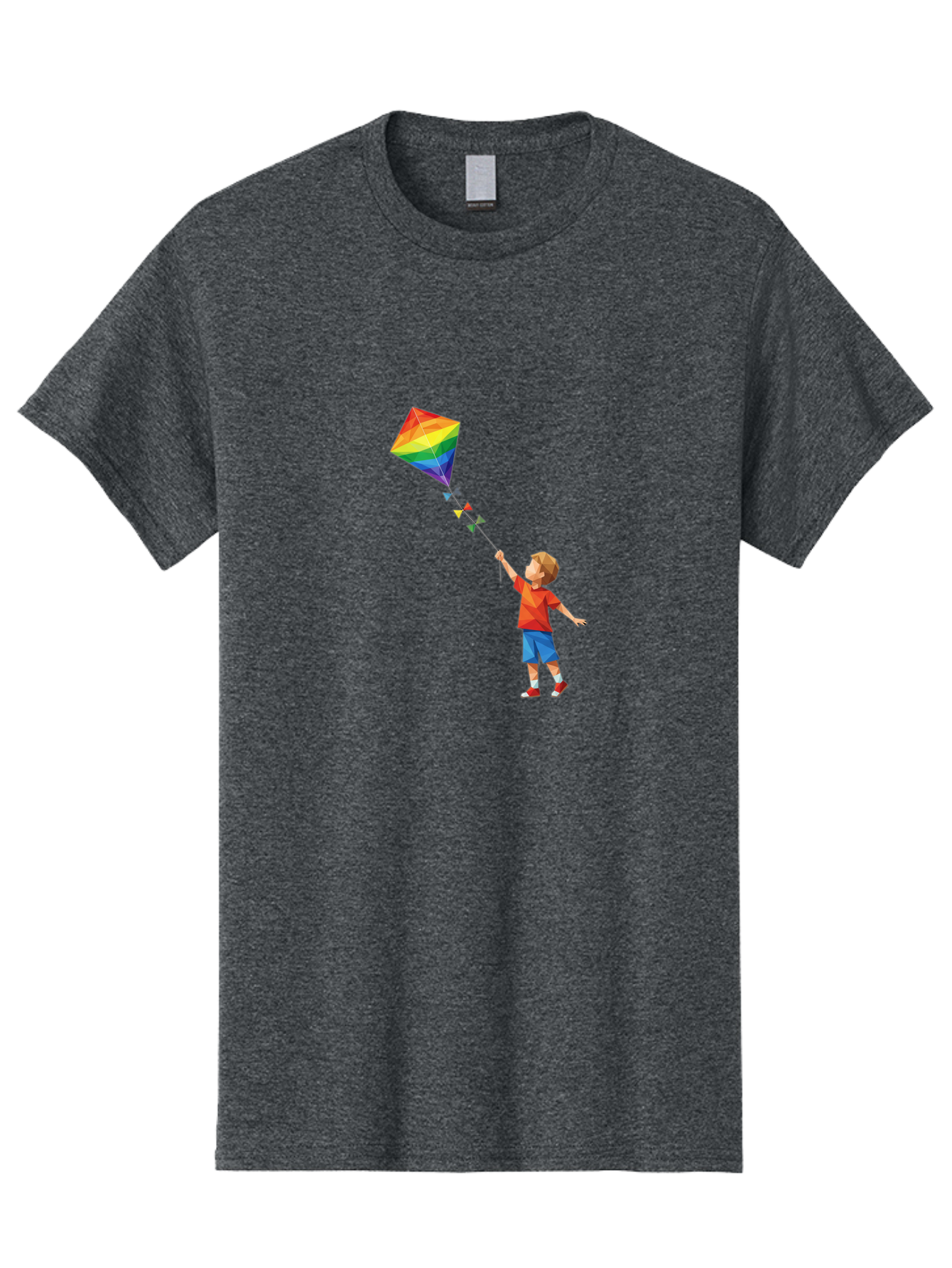 Boy-Flying-Kite Men'S Graphic Tee, 100% Cotton, Comfortable Casual Summer Wear, Machine Washable, Vintage Camera, Old Camera, Antique Camera, Black Camera, Classic Photography, Photography Equipment, Nostalgic Device, Film Camera, Camera Art Baj342