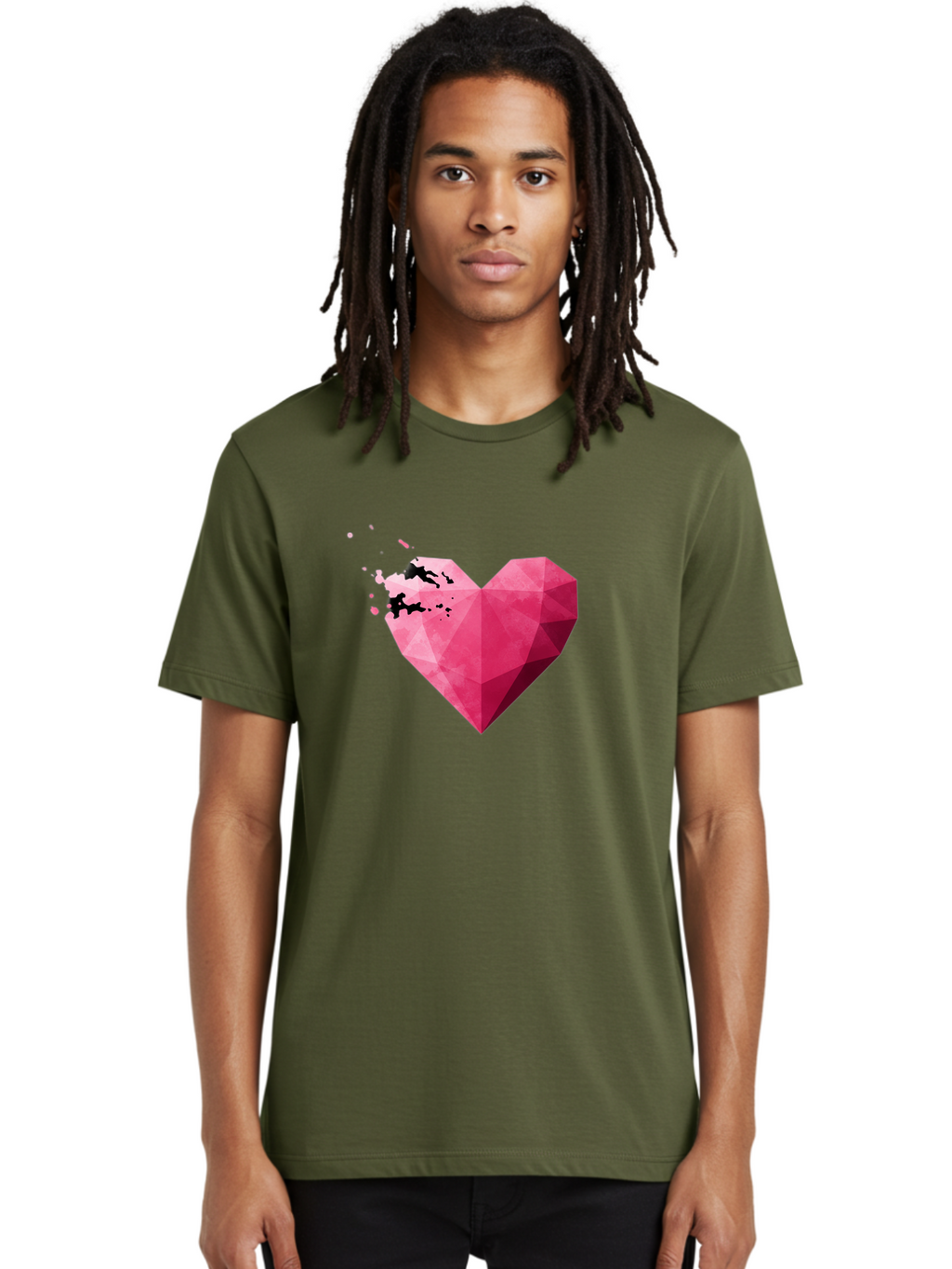 Broken-Heart-1 Men'S Graphic Tee, 100% Cotton, Comfortable Casual Summer Wear, Machine Washable, Vintage Camera, Old Camera, Antique Camera, Black Camera, Classic Photography, Photography Equipment, Nostalgic Device, Film Camera, Camera Art Baj343