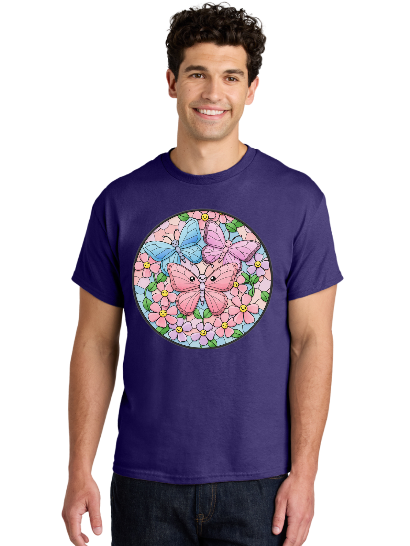 Butterflies-And-Flowers Men'S Graphic Tee, 100% Cotton, Comfortable Casual Summer Wear, Machine Washable, Vintage Camera, Old Camera, Antique Camera, Black Camera, Classic Photography, Photography Equipment, Nostalgic Device, Film Camera, Baj350