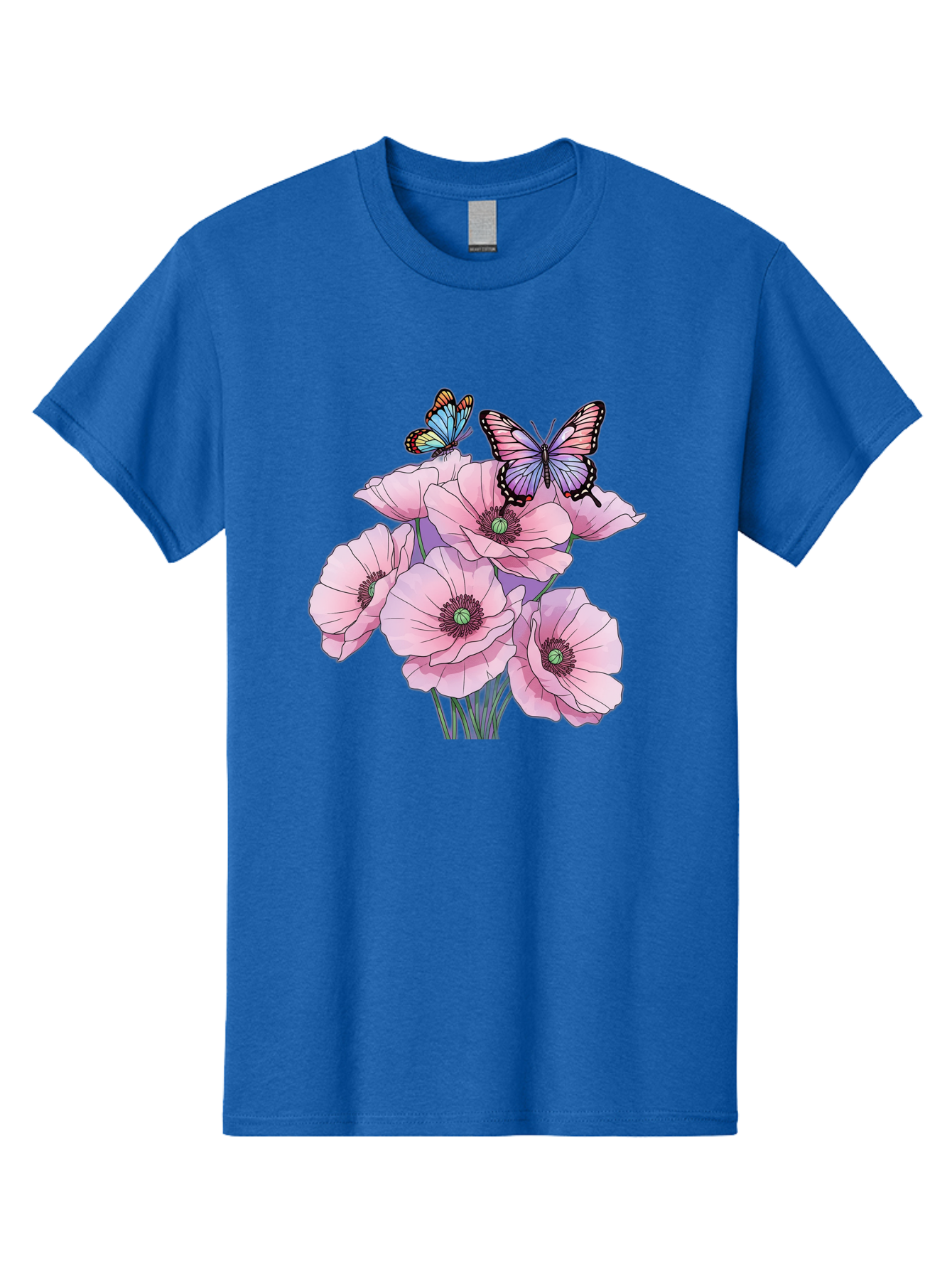 Butterflies-And-Poppies Men'S Graphic Tee, 100% Cotton, Comfortable Casual Summer Wear, Machine Washable, Vintage Camera, Old Camera, Antique Camera, Black Camera, Classic Photography, Photography Equipment, Nostalgic Device, Film Camera, Baj351