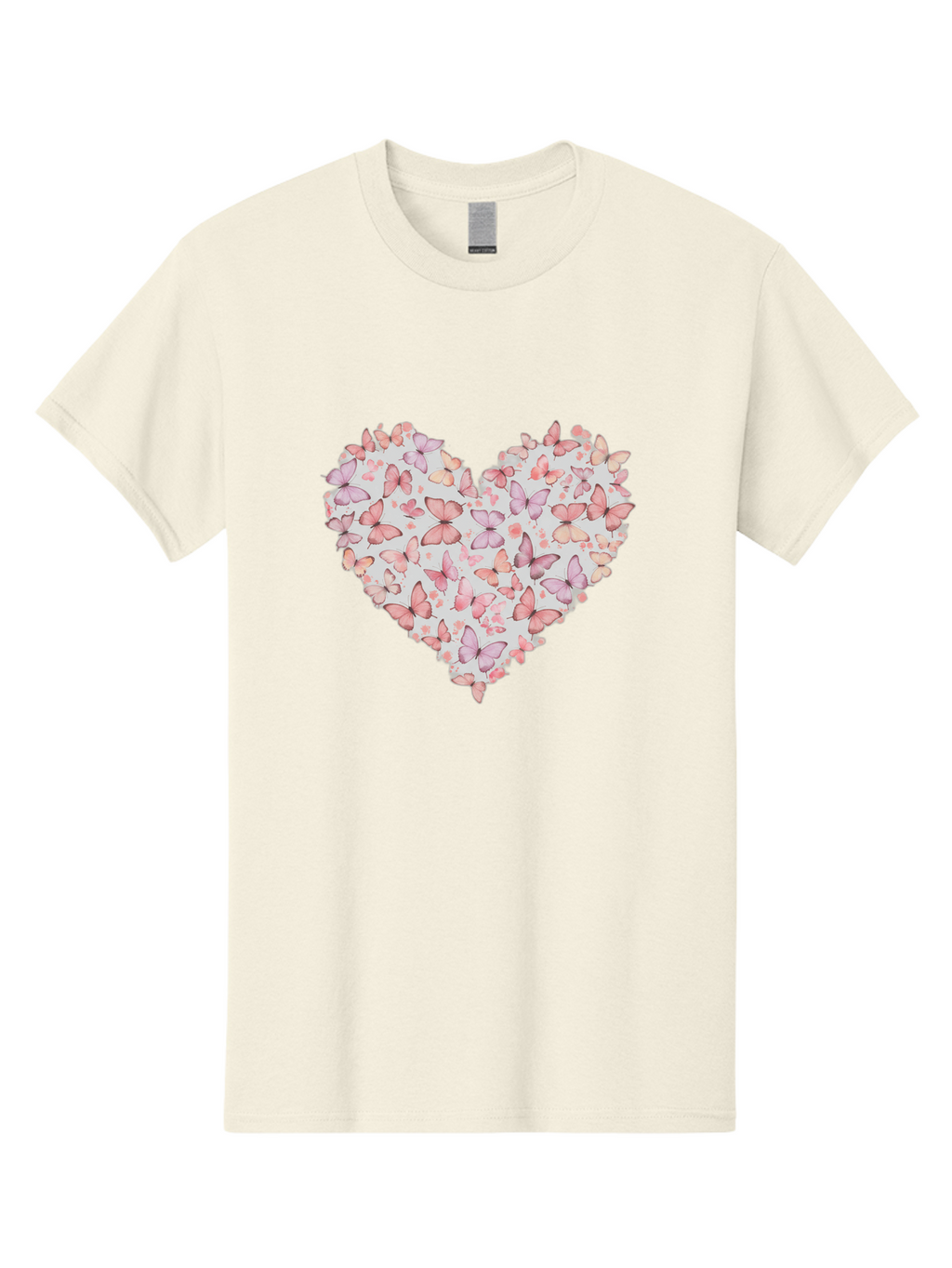 Butterflies-Heart-1 Men'S Graphic Tee, 100% Cotton, Comfortable Casual Summer Wear, Machine Washable, Vintage Camera, Old Camera, Antique Camera, Black Camera, Classic Photography, Photography Equipment, Nostalgic Device, Film Camera, Baj352