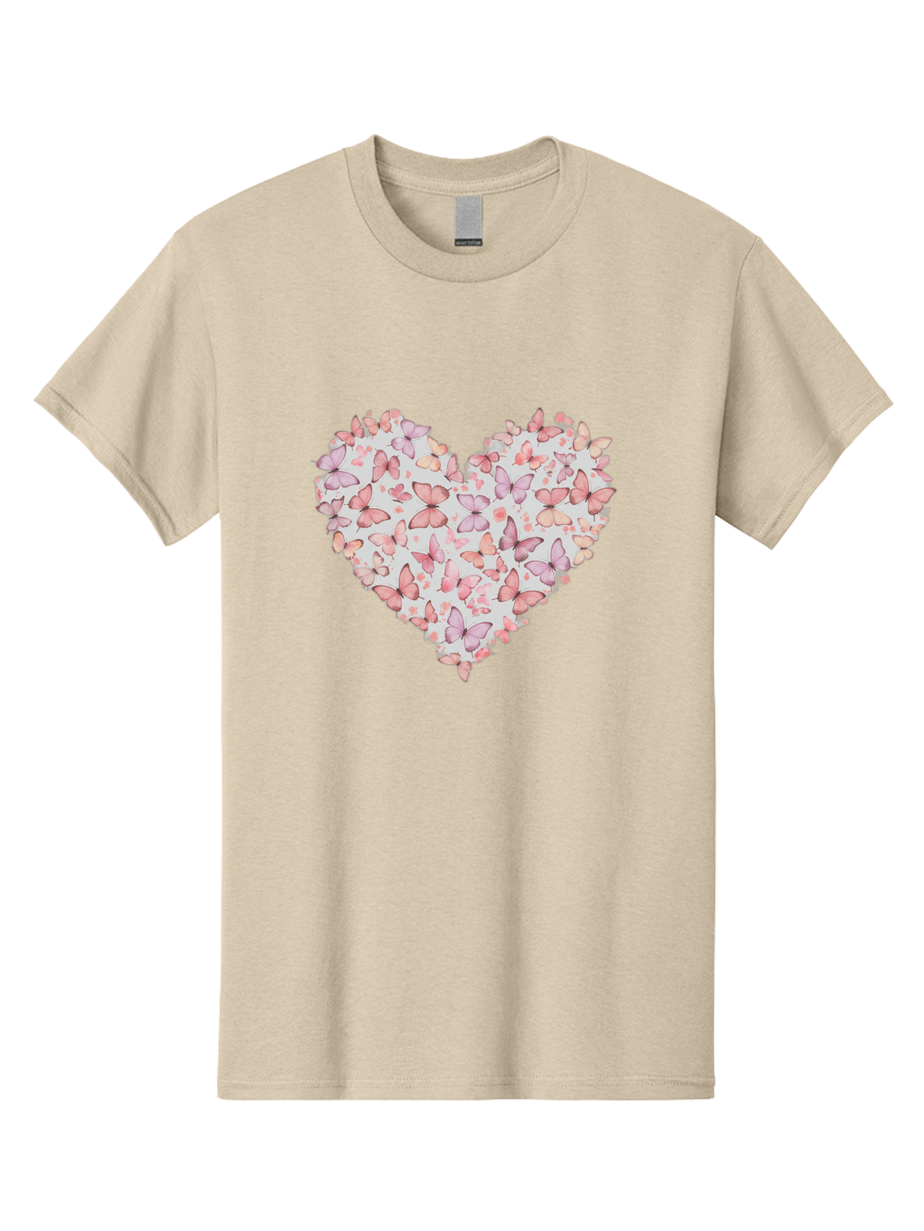 Butterflies-Heart-1 Men'S Graphic Tee, 100% Cotton, Comfortable Casual Summer Wear, Machine Washable, Vintage Camera, Old Camera, Antique Camera, Black Camera, Classic Photography, Photography Equipment, Nostalgic Device, Film Camera, Baj352