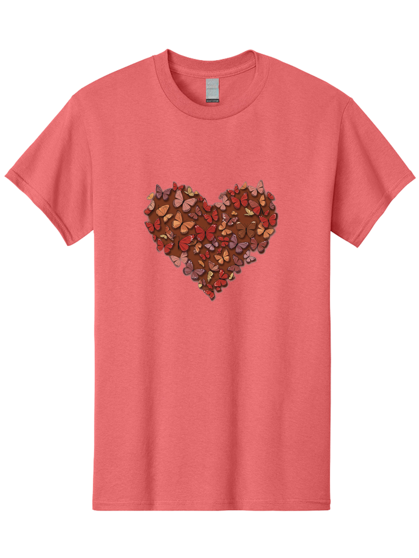 Butterflies-Heart-2 Men'S Graphic Tee, 100% Cotton, Comfortable Casual Summer Wear, Machine Washable, Vintage Camera, Old Camera, Antique Camera, Black Camera, Classic Photography, Photography Equipment, Nostalgic Device, Film Camera, Baj353