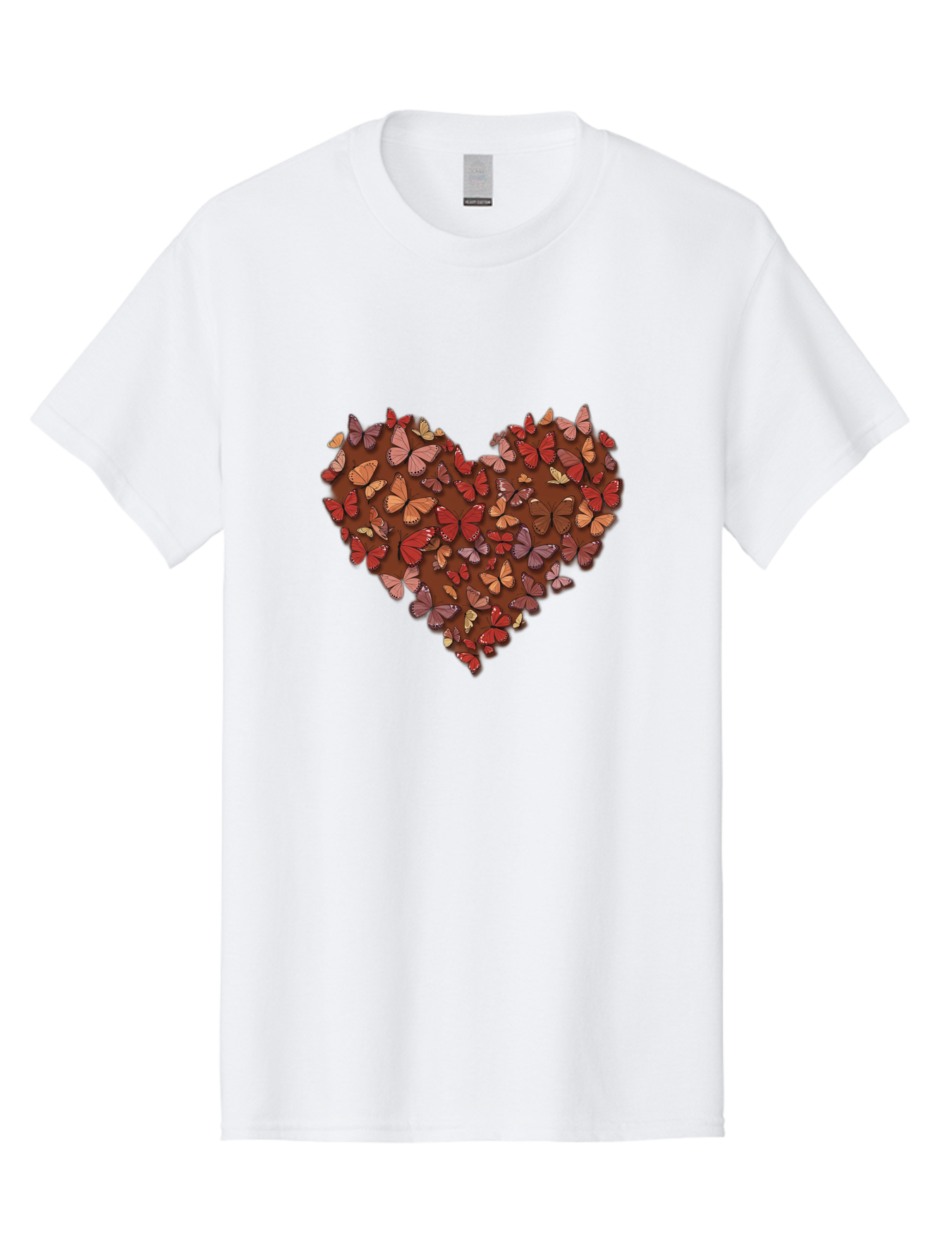 Butterflies-Heart-2 Men'S Graphic Tee, 100% Cotton, Comfortable Casual Summer Wear, Machine Washable, Vintage Camera, Old Camera, Antique Camera, Black Camera, Classic Photography, Photography Equipment, Nostalgic Device, Film Camera, Baj353