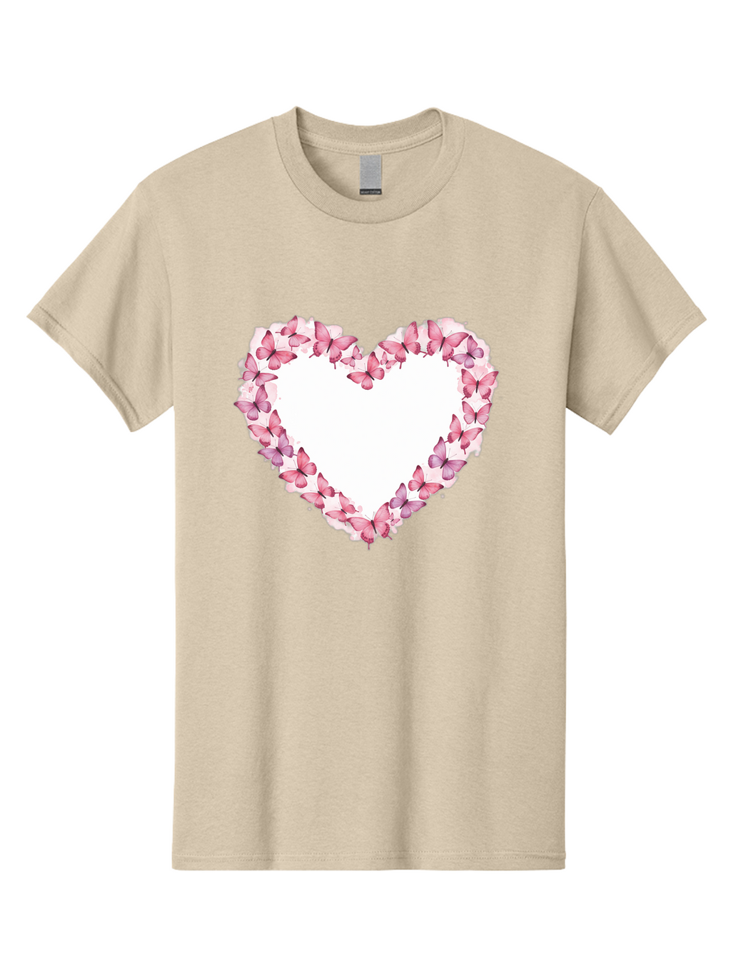 Butterflies-Heart Men'S Graphic Tee, 100% Cotton, Comfortable Casual Summer Wear, Machine Washable, Vintage Camera, Old Camera, Antique Camera, Black Camera, Classic Photography, Photography Equipment, Nostalgic Device, Film Camera, Camera Art Baj354