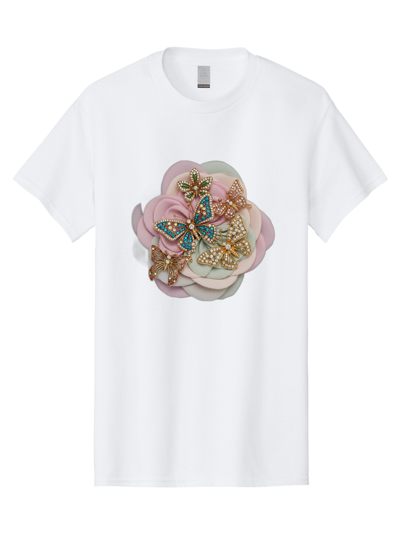 Butterfly-Brooch Men'S Graphic Tee, 100% Cotton, Comfortable Casual Summer Wear, Machine Washable, Vintage Camera, Old Camera, Antique Camera, Black Camera, Classic Photography, Photography Equipment, Nostalgic Device, Film Camera, Camera Art Baj356