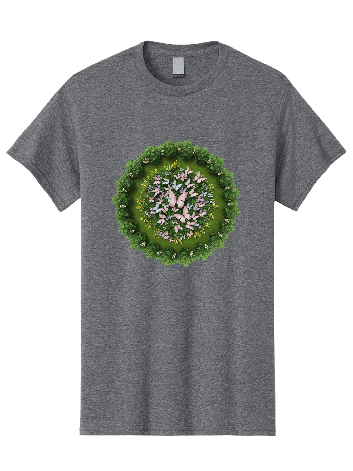 Butterfly-Garden Men'S Graphic Tee, 100% Cotton, Comfortable Casual Summer Wear, Machine Washable, Vintage Camera, Old Camera, Antique Camera, Black Camera, Classic Photography, Photography Equipment, Nostalgic Device, Film Camera, Camera Art Baj359