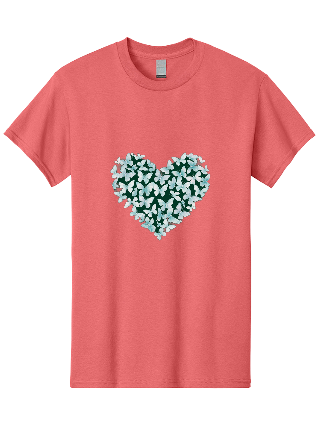 Butterfly-Heart-2 Men'S Graphic Tee, 100% Cotton, Comfortable Casual Summer Wear, Machine Washable, Vintage Camera, Old Camera, Antique Camera, Black Camera, Classic Photography, Photography Equipment, Nostalgic Device, Film Camera, Camera Art Baj361