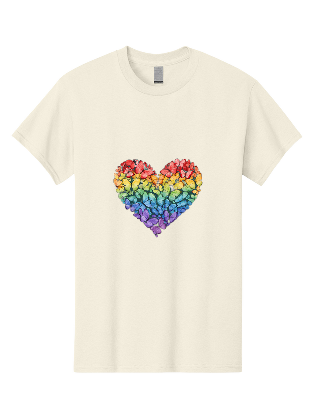 Butterfly-Heart-3 Men'S Graphic Tee, 100% Cotton, Comfortable Casual Summer Wear, Machine Washable, Vintage Camera, Old Camera, Antique Camera, Black Camera, Classic Photography, Photography Equipment, Nostalgic Device, Film Camera, Camera Art Baj362
