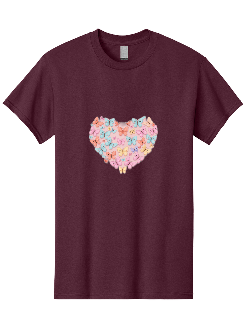 Butterfly-Heart Men'S Graphic Tee, 100% Cotton, Comfortable Casual Summer Wear, Machine Washable, Vintage Camera, Old Camera, Antique Camera, Black Camera, Classic Photography, Photography Equipment, Nostalgic Device, Film Camera, Camera Art Baj364