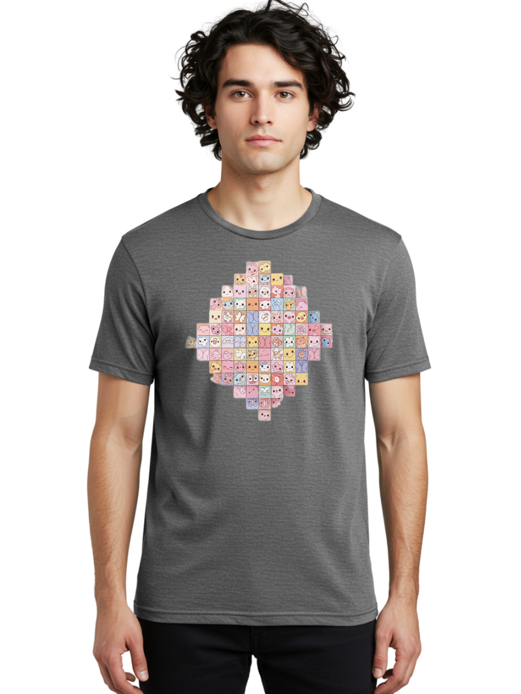 Candy-Crush-Grid Men'S Graphic Tee, 100% Cotton, Comfortable Casual Summer Wear, Machine Washable, Vintage Camera, Old Camera, Antique Camera, Black Camera, Classic Photography, Photography Equipment, Nostalgic Device, Film Camera, Camera Art Baj371