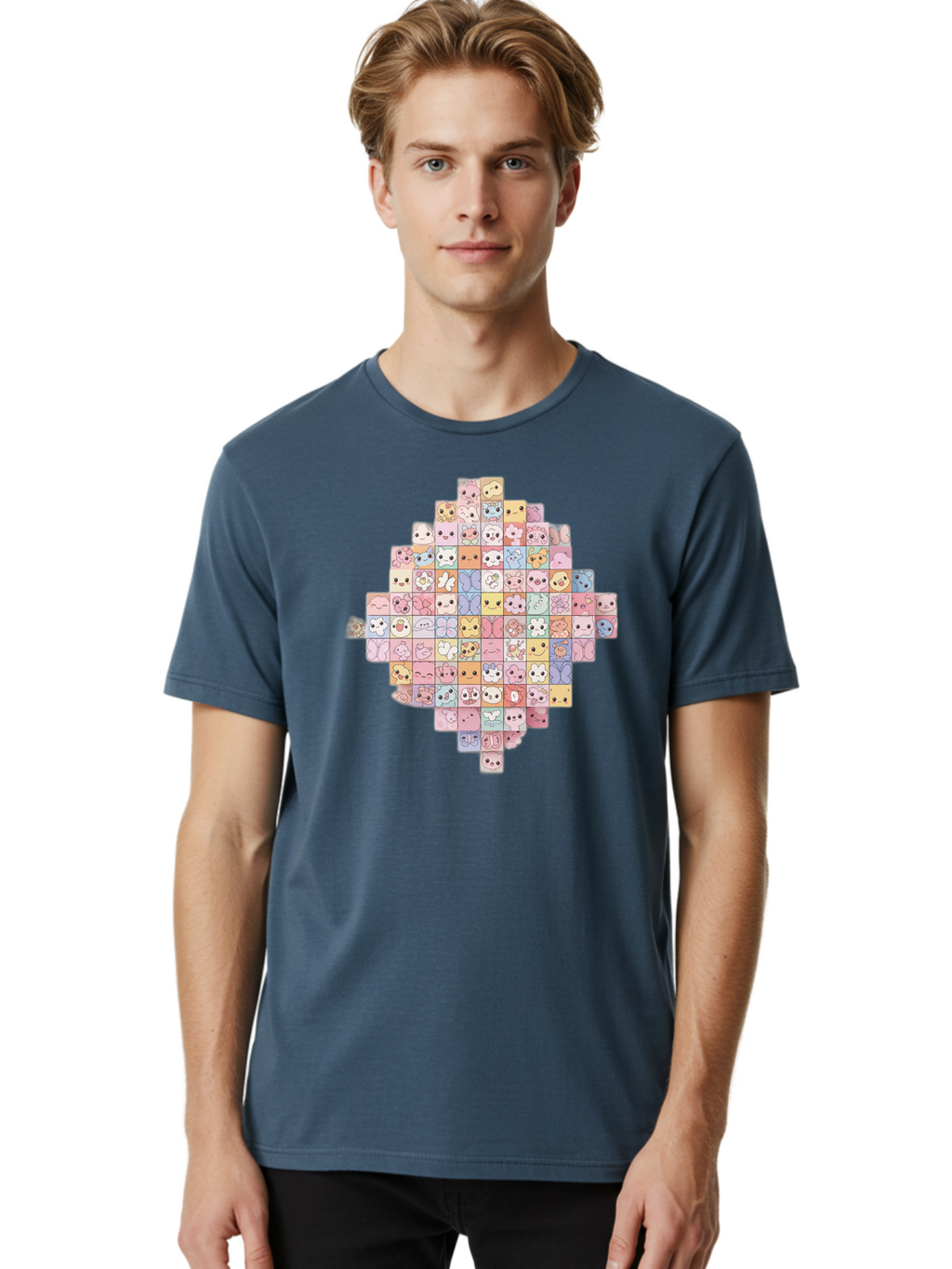 Candy-Crush-Grid Men'S Graphic Tee, 100% Cotton, Comfortable Casual Summer Wear, Machine Washable, Vintage Camera, Old Camera, Antique Camera, Black Camera, Classic Photography, Photography Equipment, Nostalgic Device, Film Camera, Camera Art Baj371