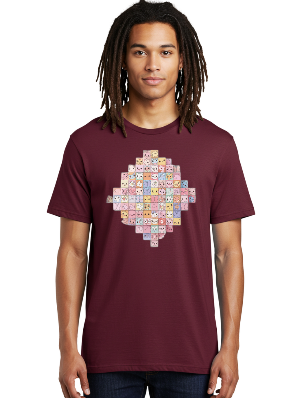 Candy-Crush-Grid Men'S Graphic Tee, 100% Cotton, Comfortable Casual Summer Wear, Machine Washable, Vintage Camera, Old Camera, Antique Camera, Black Camera, Classic Photography, Photography Equipment, Nostalgic Device, Film Camera, Camera Art Baj371